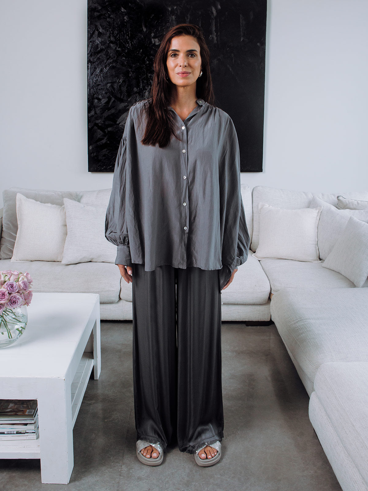 Milano Silk Cotton Blouse