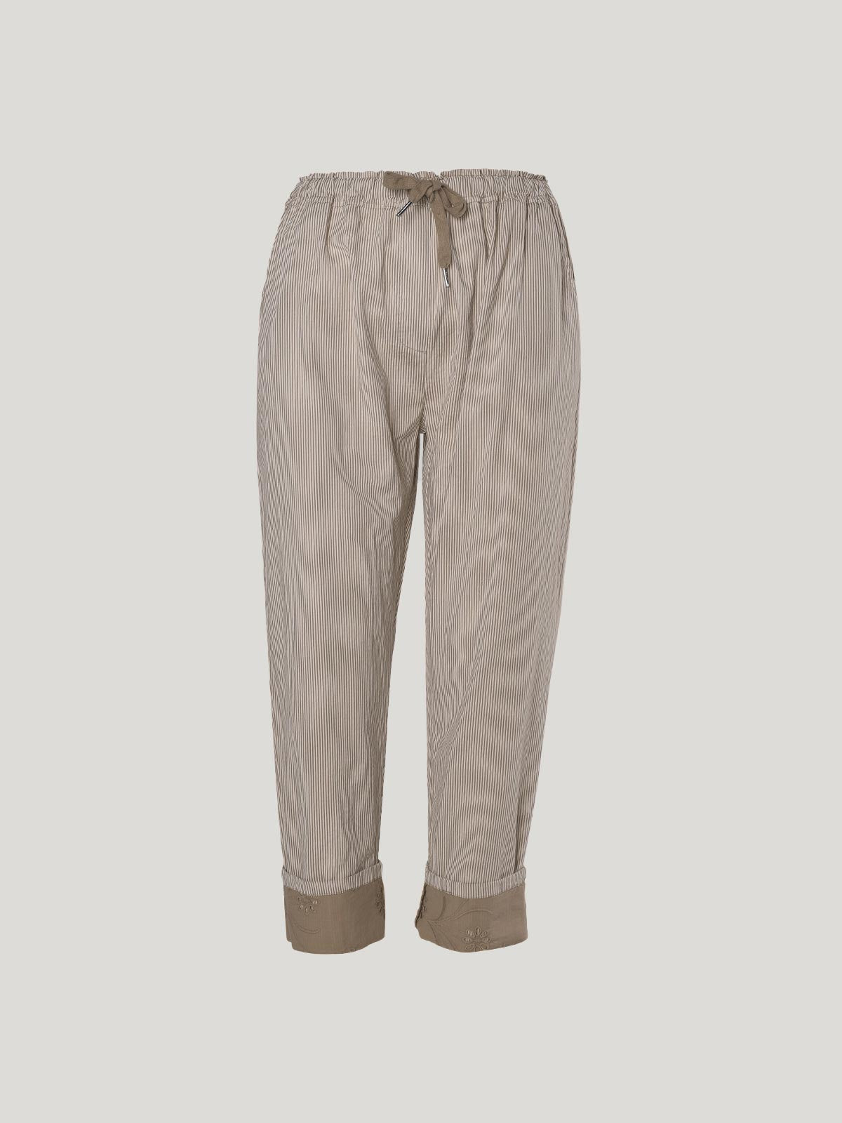 Pepa Stripe Cotton Pants