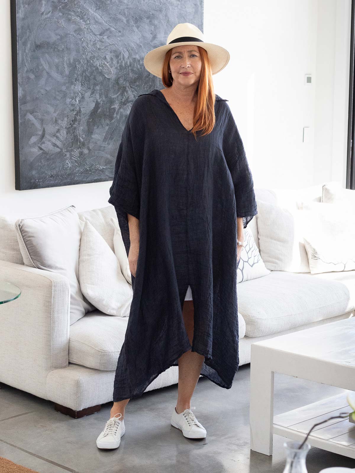 Davina Linen Kaftan