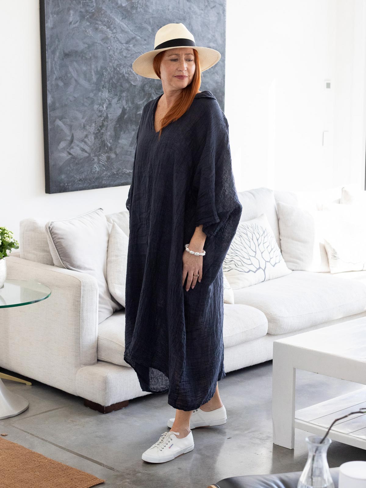 Davina Linen Kaftan