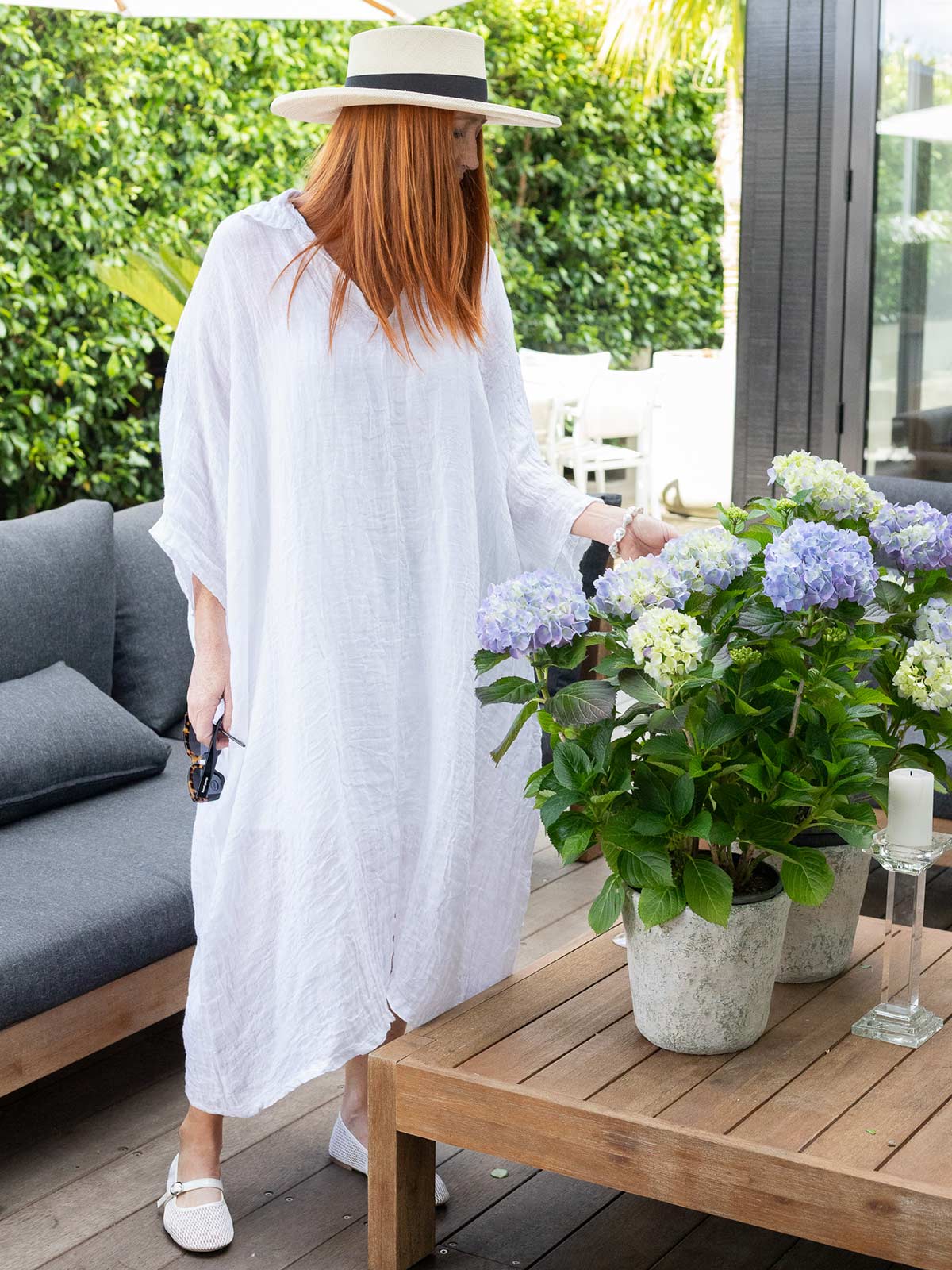 Davina Linen Kaftan