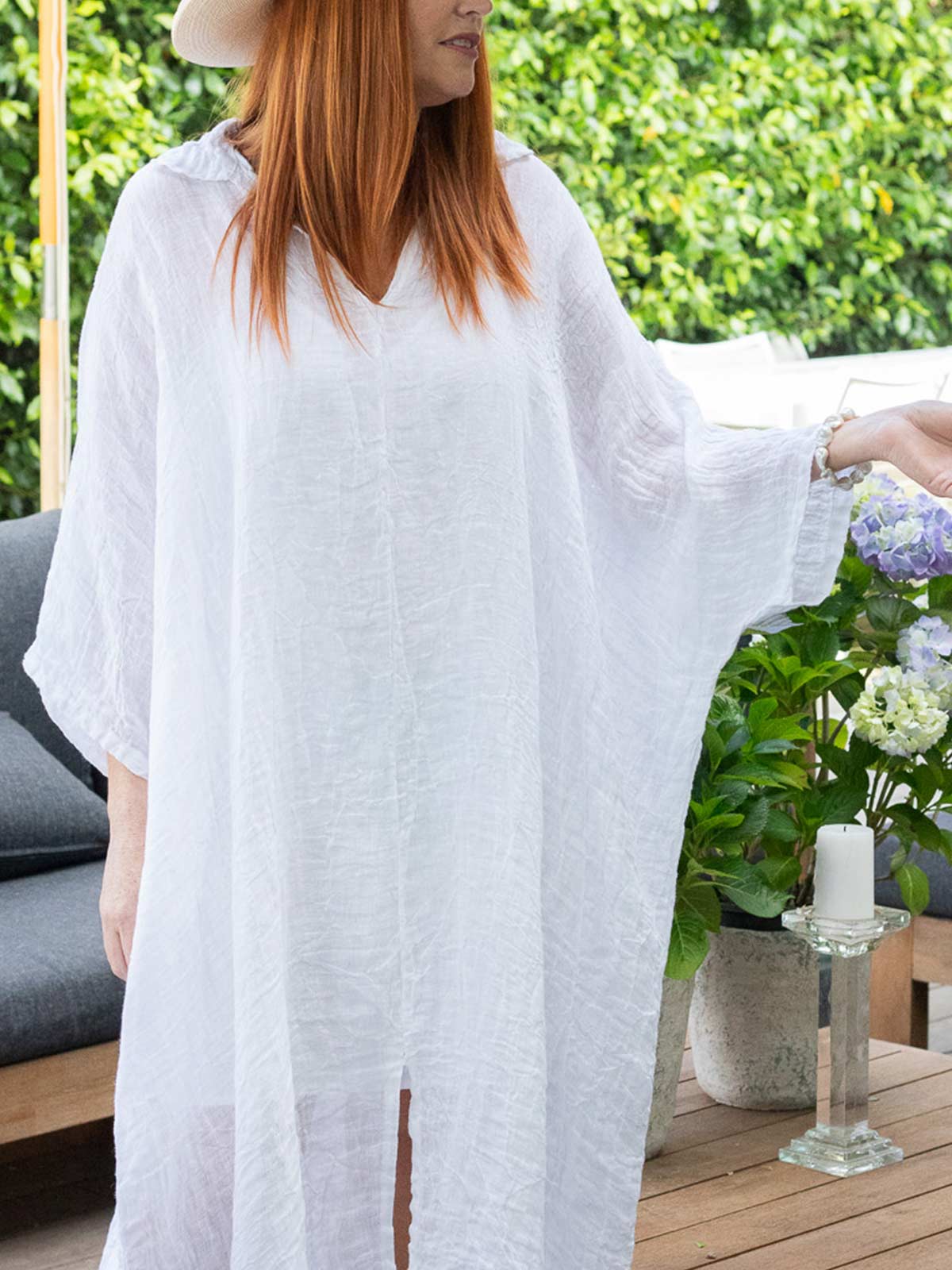 Davina Linen Kaftan