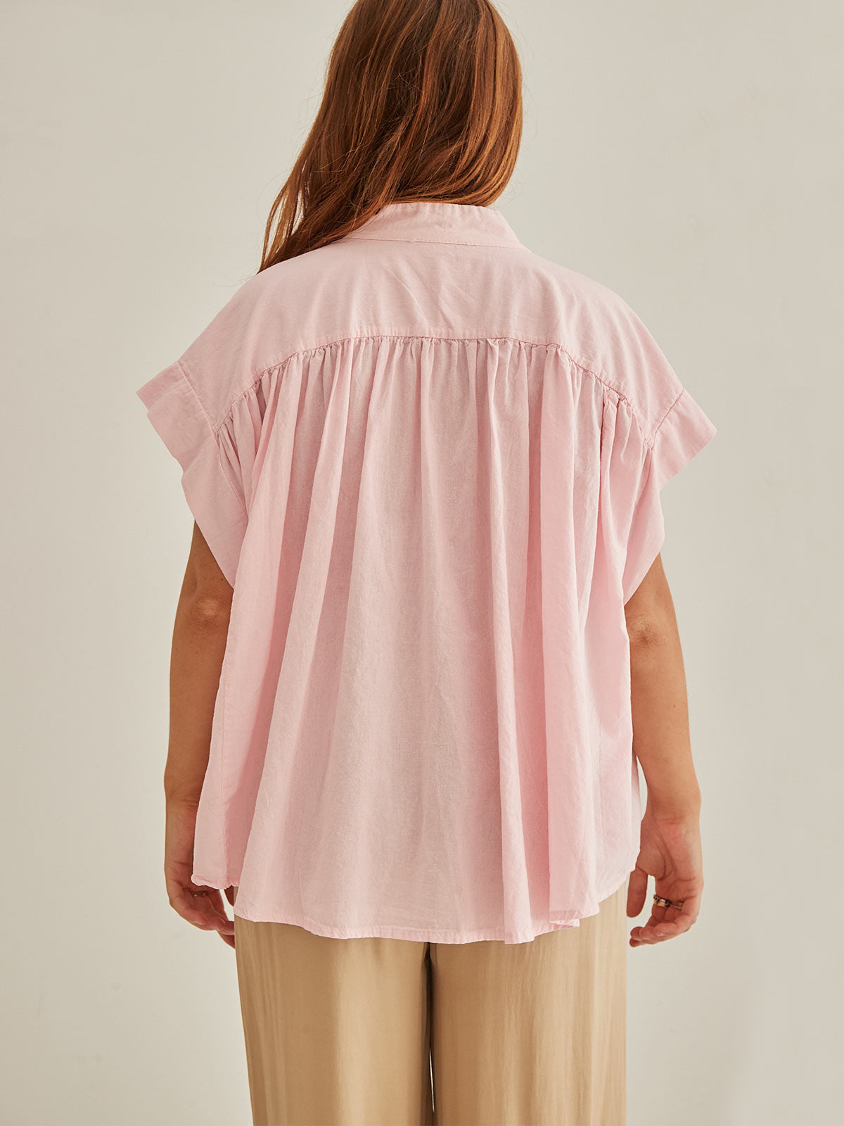 Muse V Neck Gather Blouse