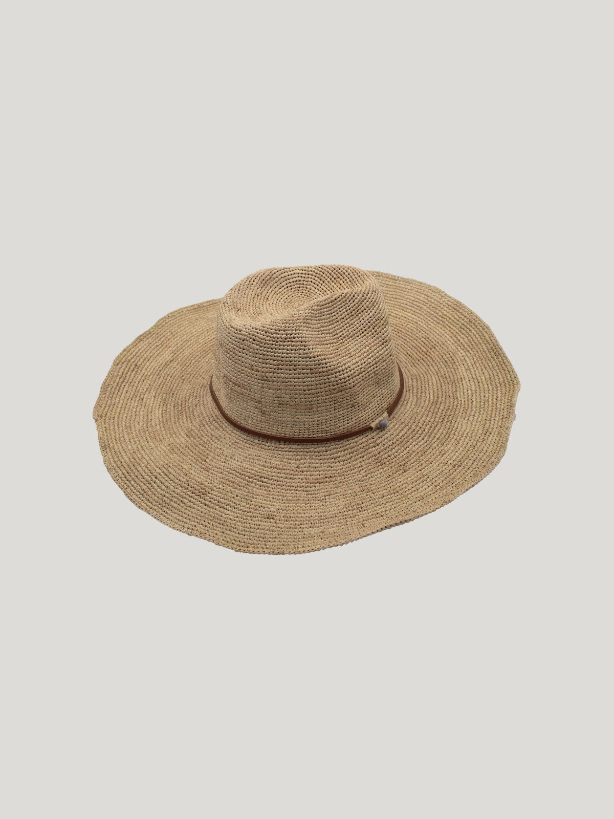 Aziz Hat Leather Braided