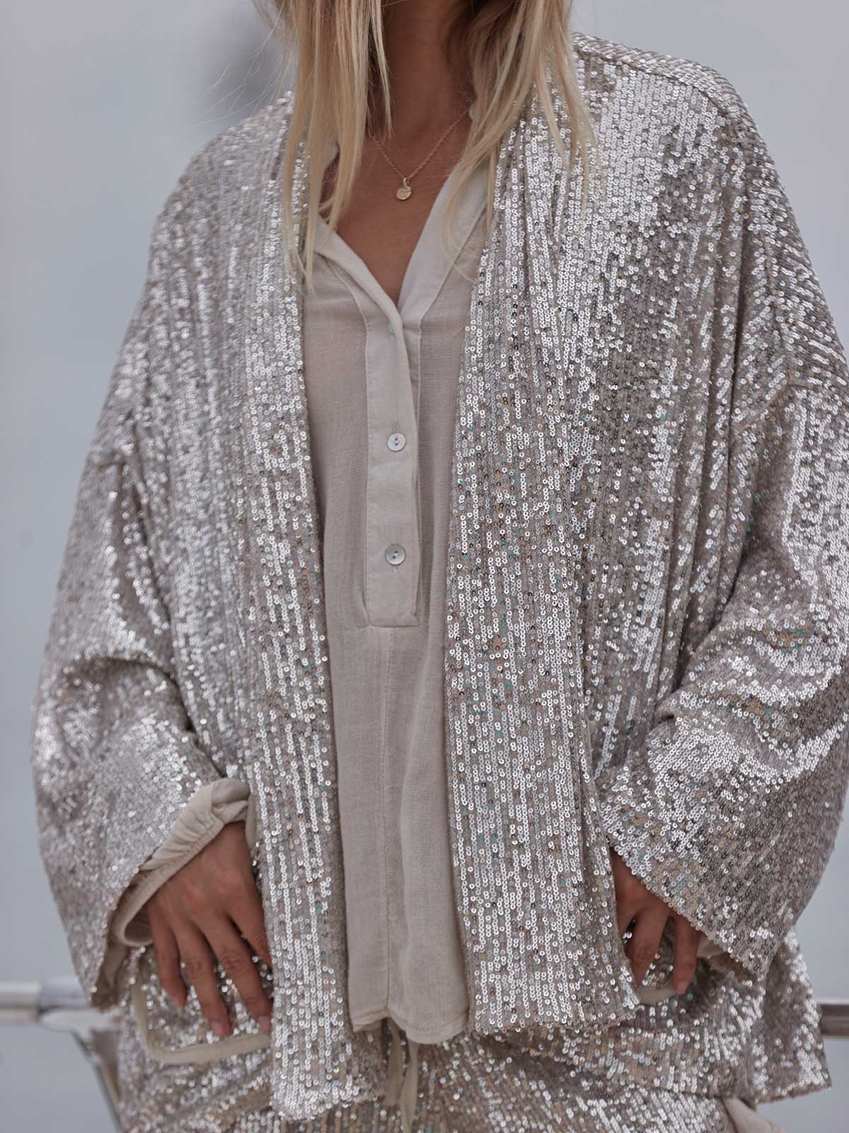 Shine Sequin Blazer