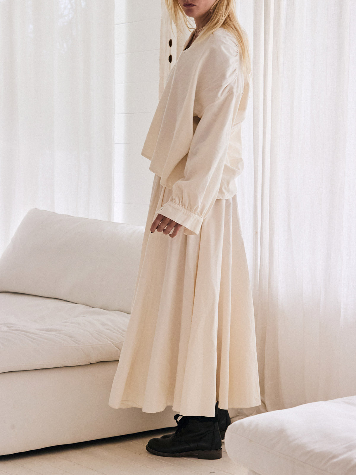 Thyme Cord Skirt
