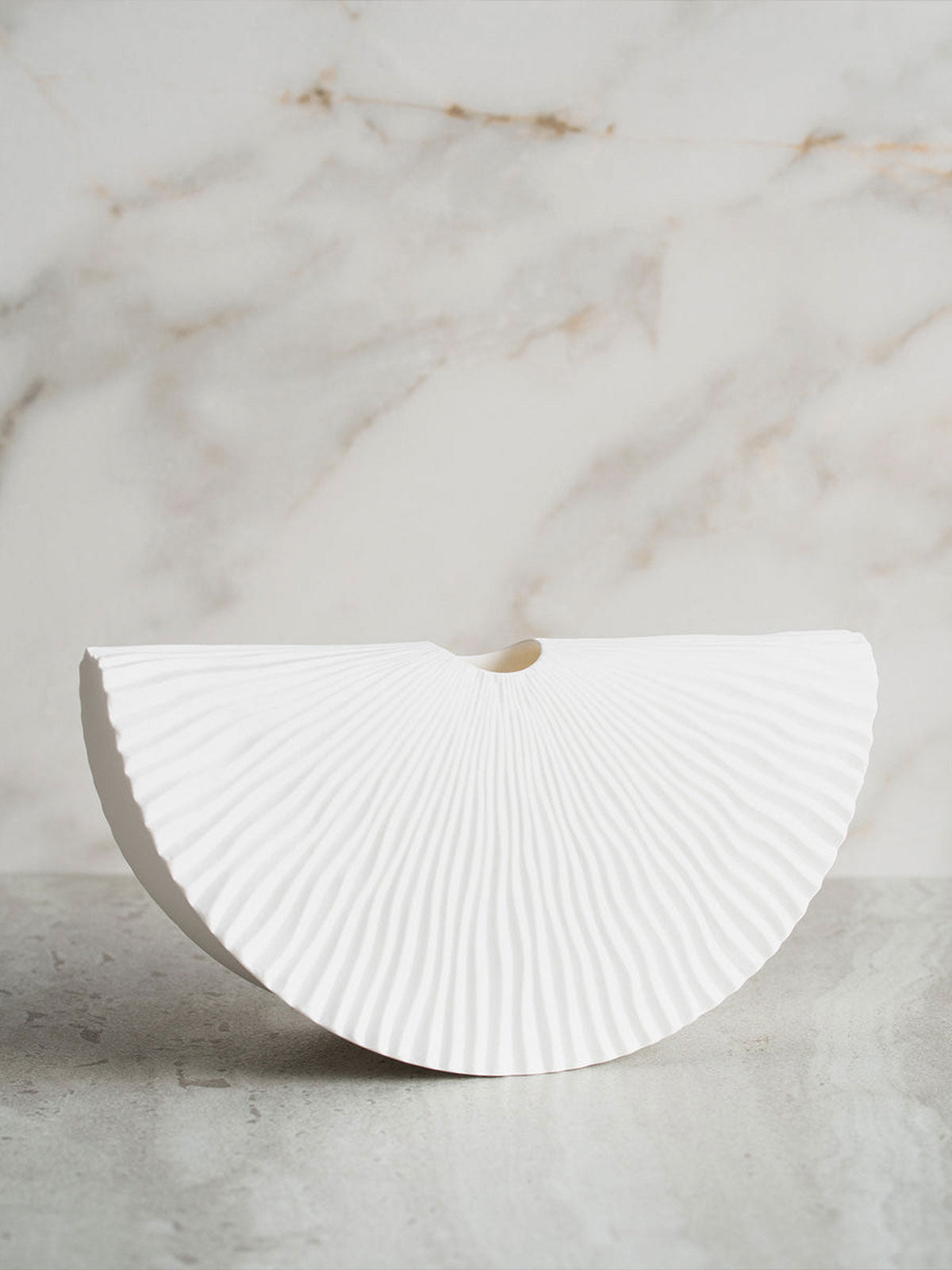 Pleated Folded Vase