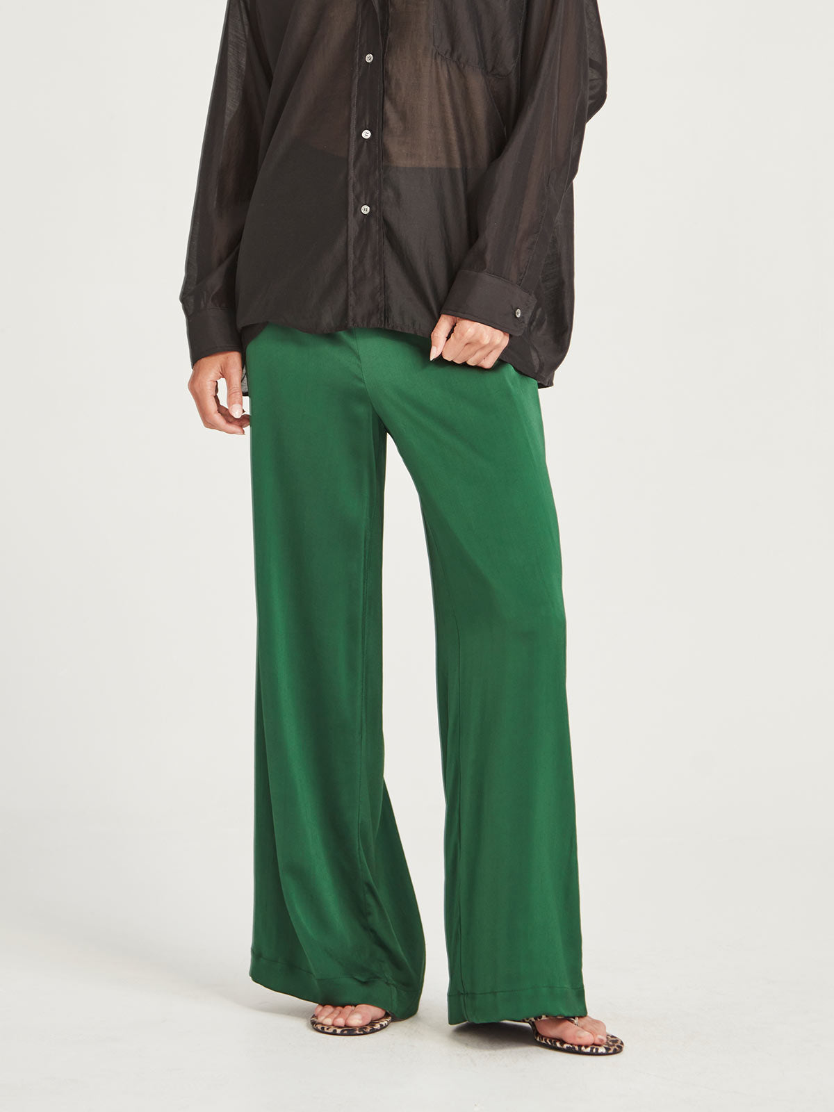 Satin Carrie Pant