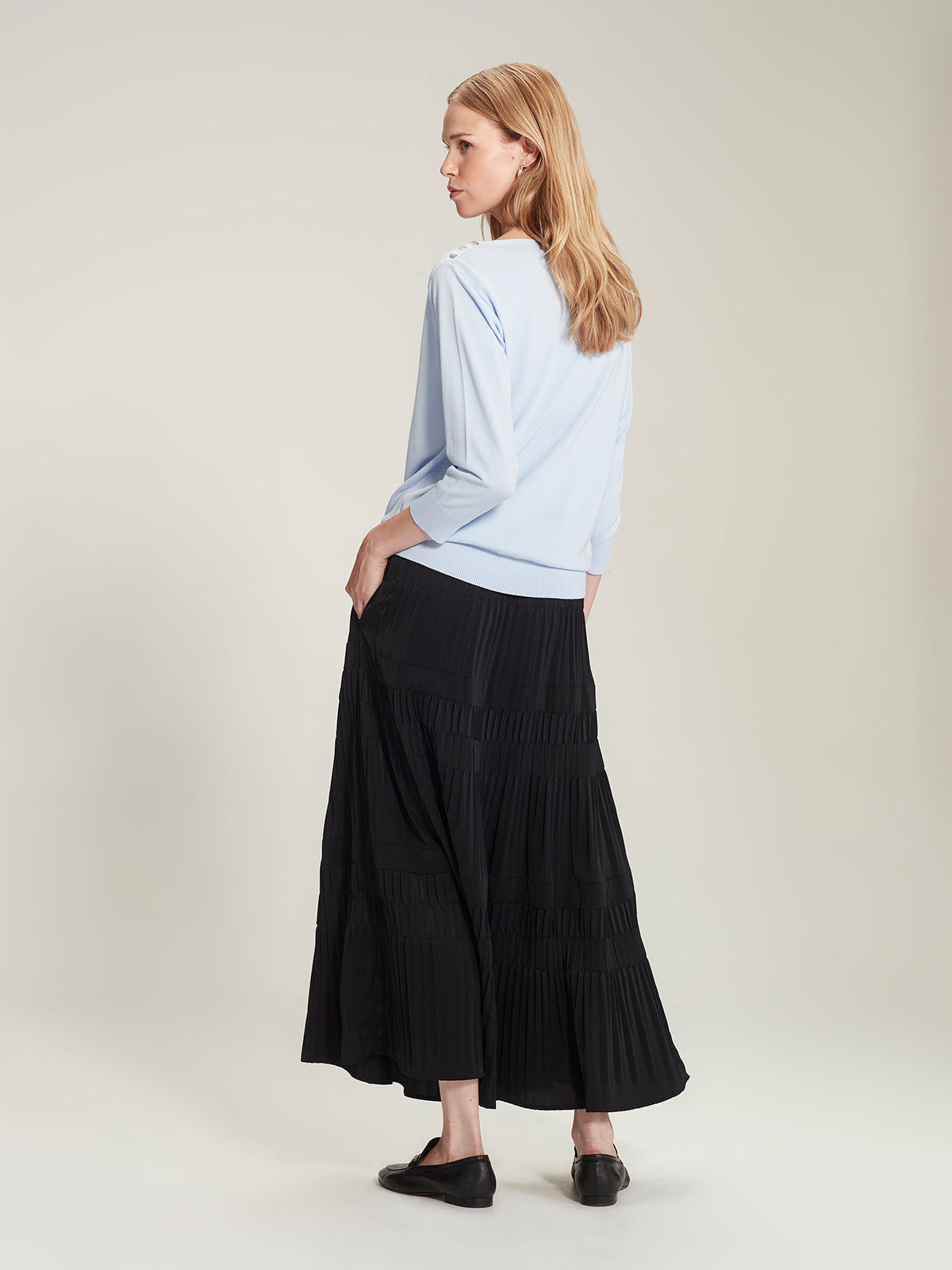 Alma Pleat Skirt