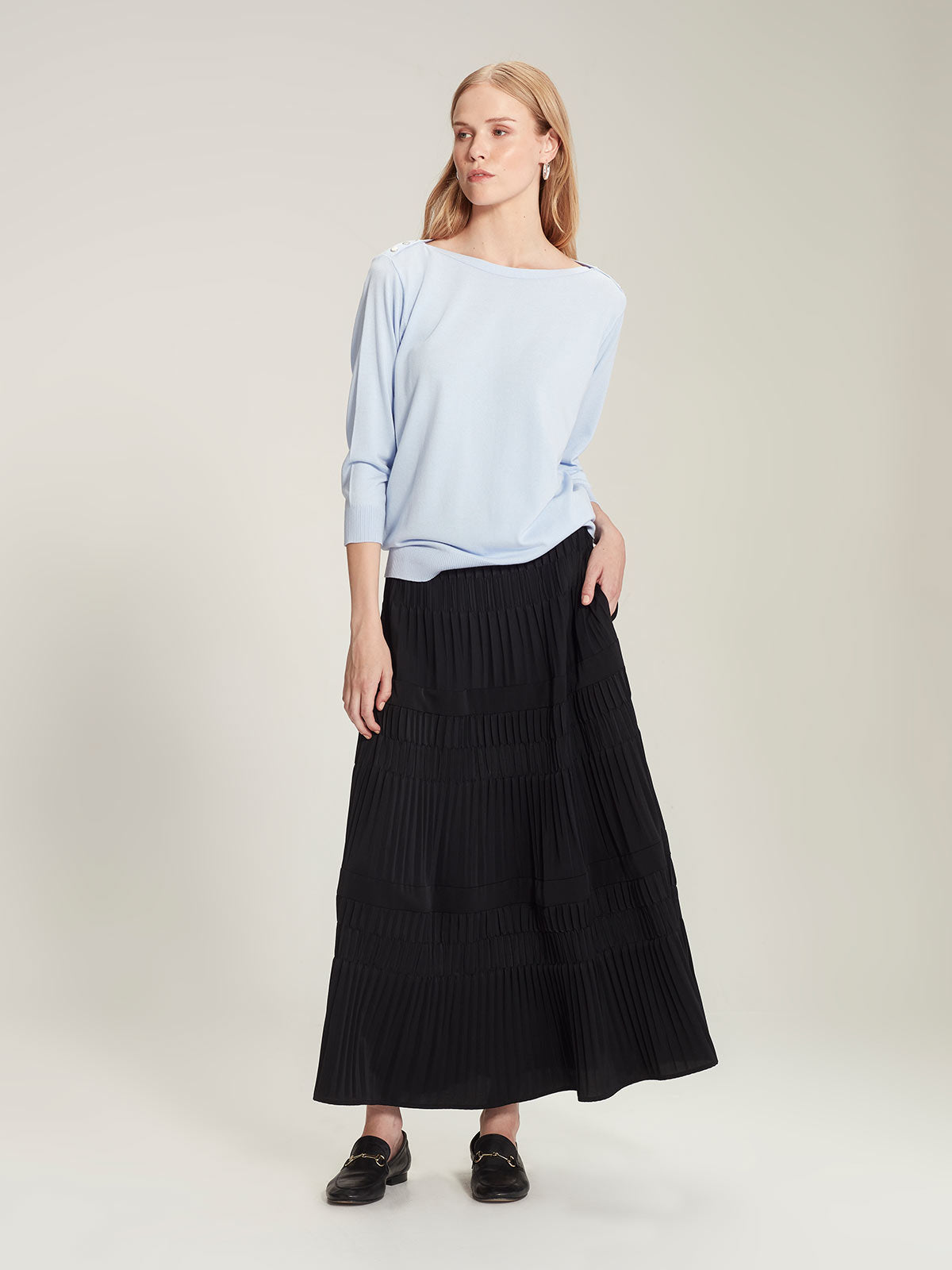 Alma Pleat Skirt