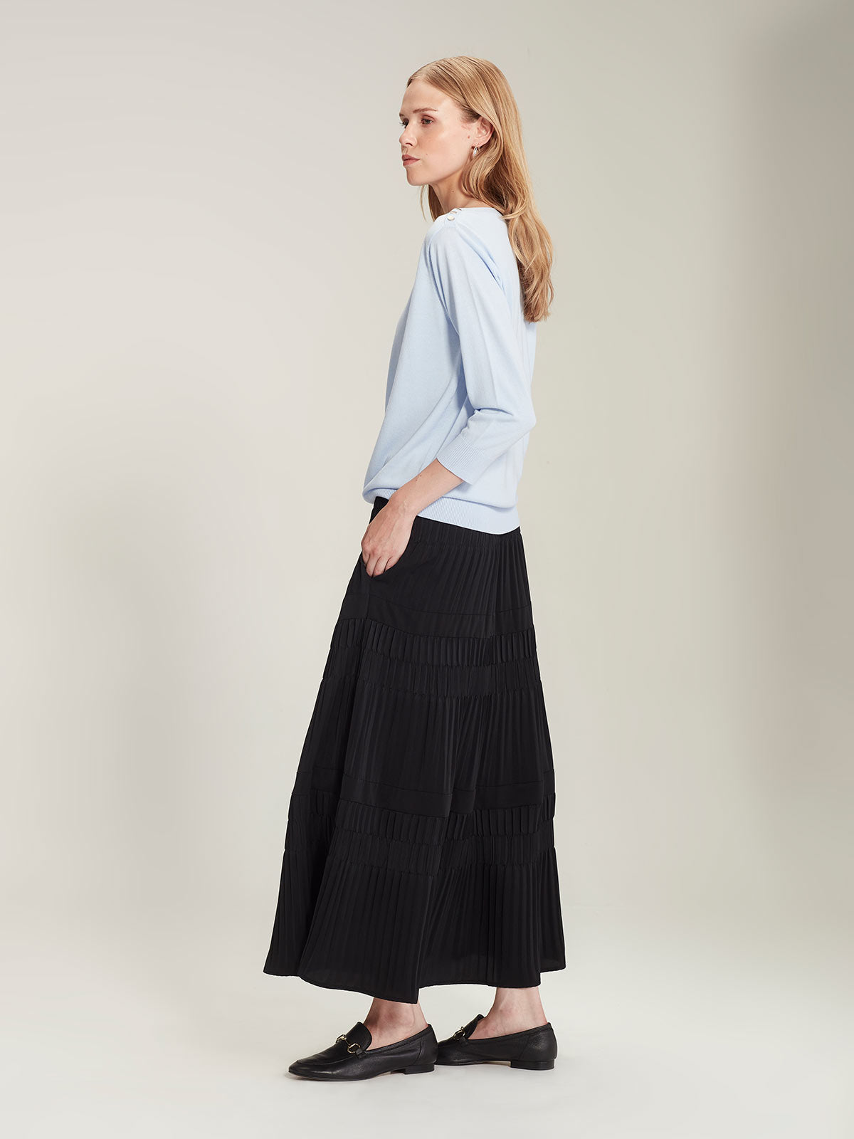 Alma Pleat Skirt