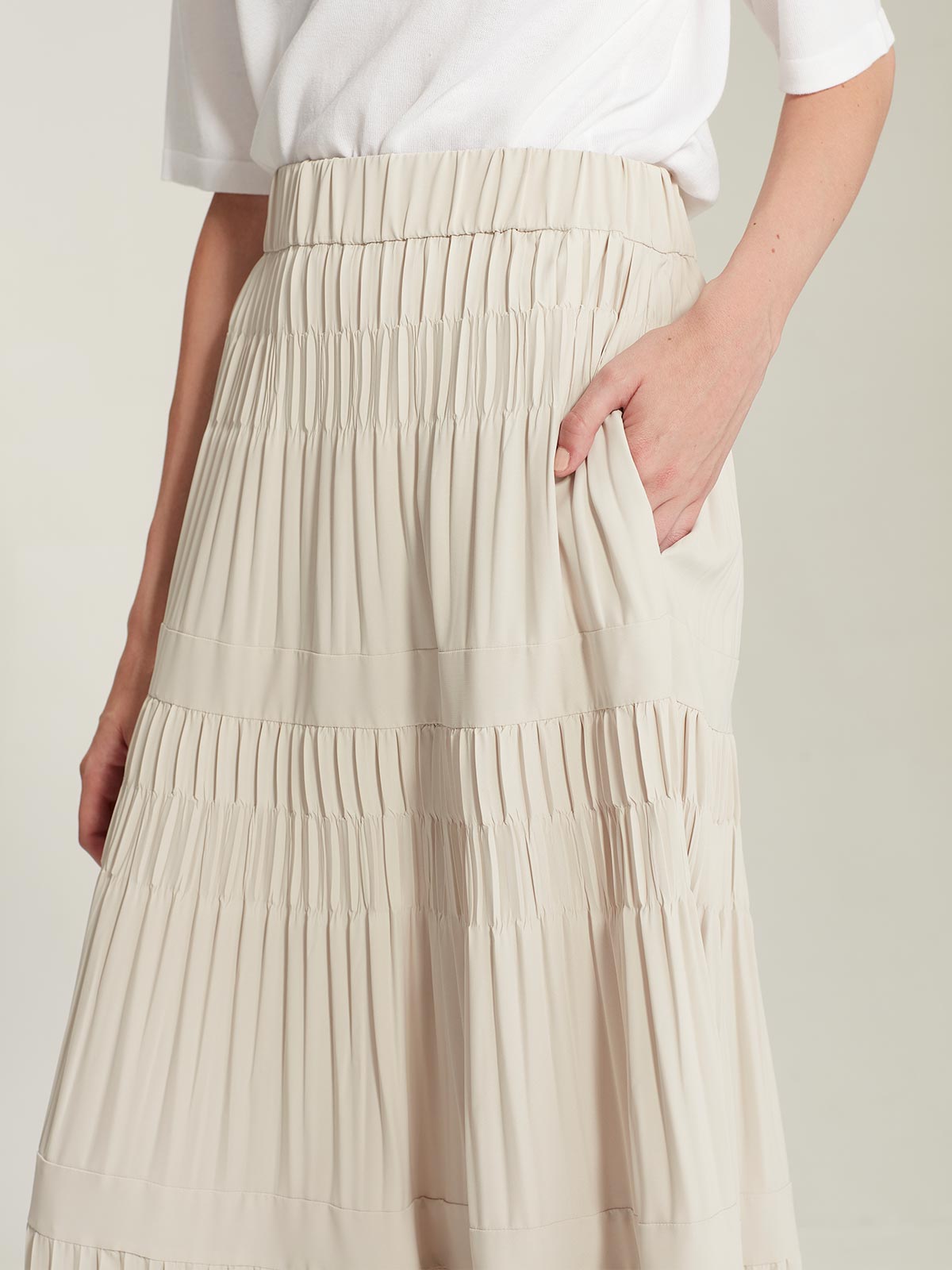 Alma Pleat Skirt