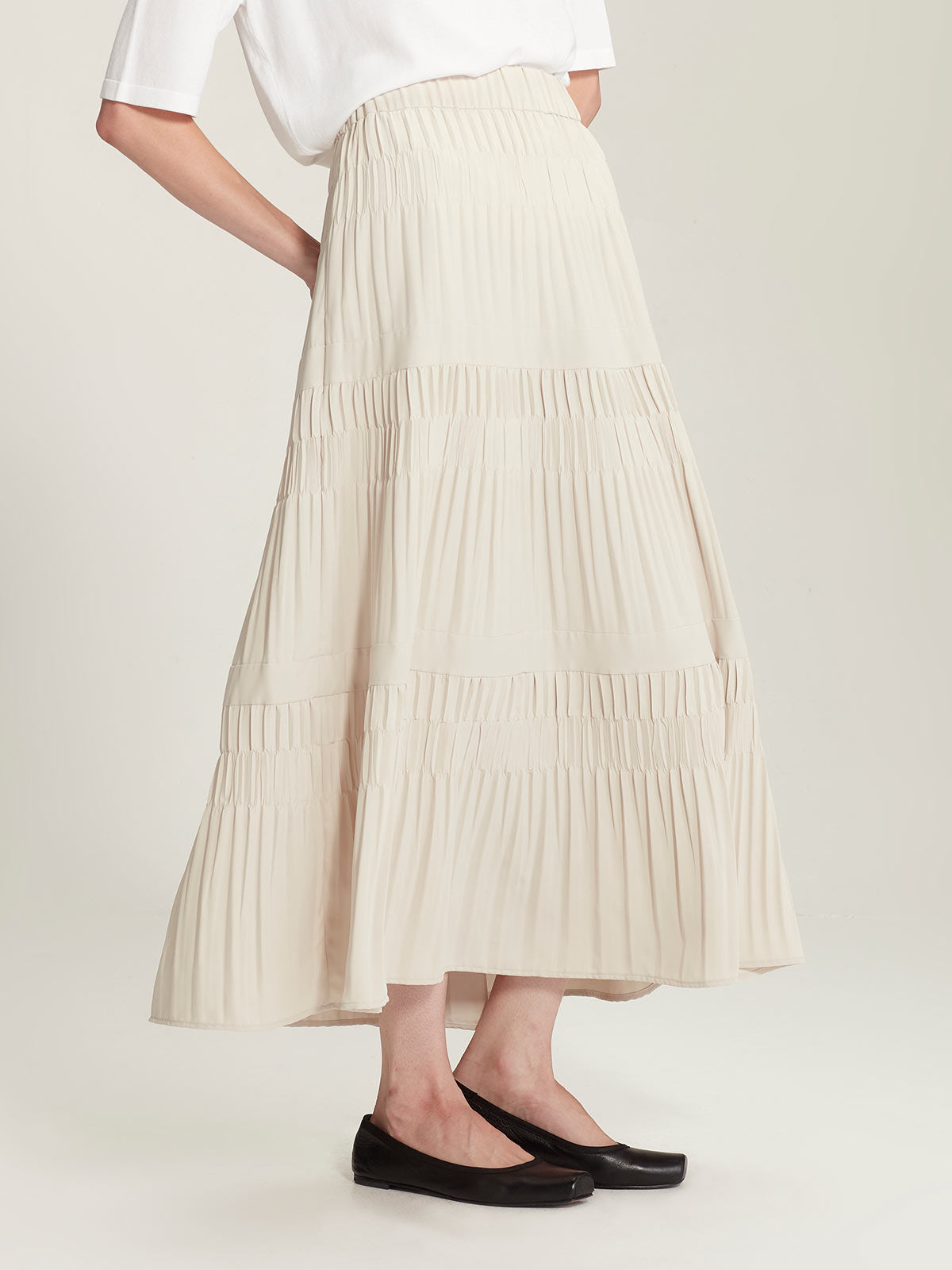 Alma Pleat Skirt