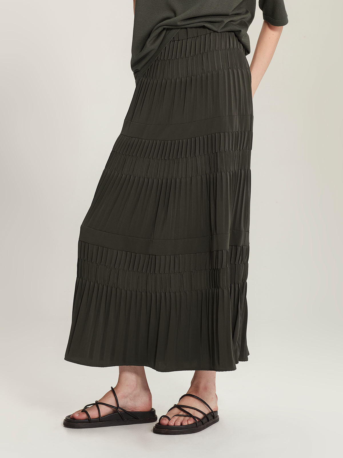 Alma Pleat Skirt