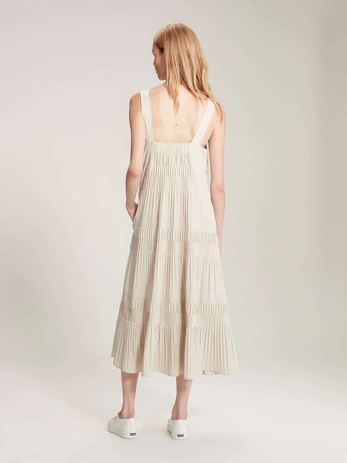 Javier Pleat Dress