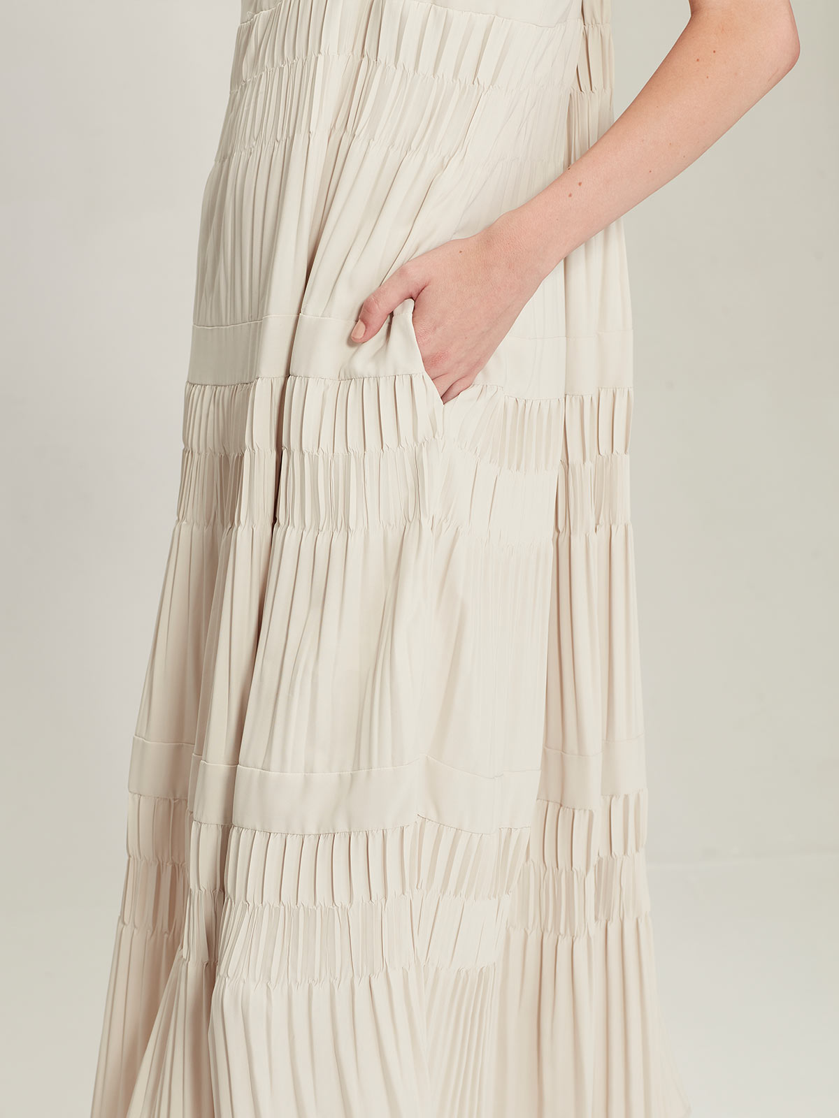 Javier Pleat Dress