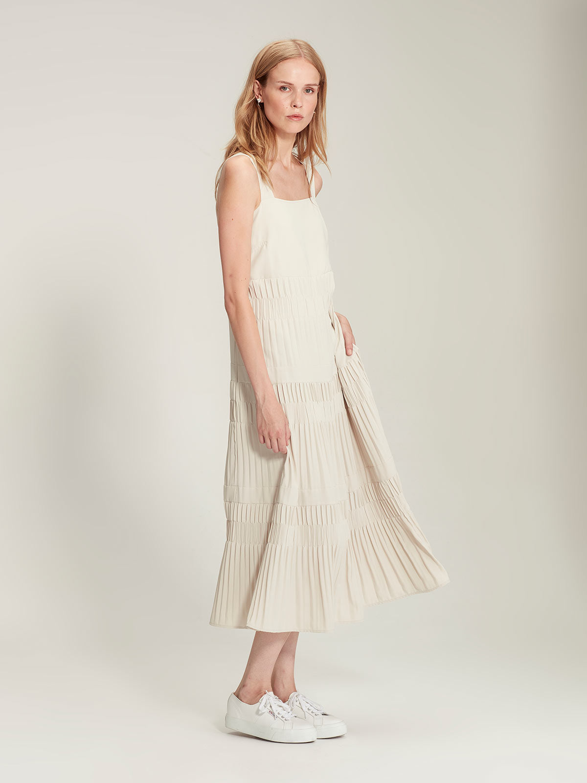 Javier Pleat Dress