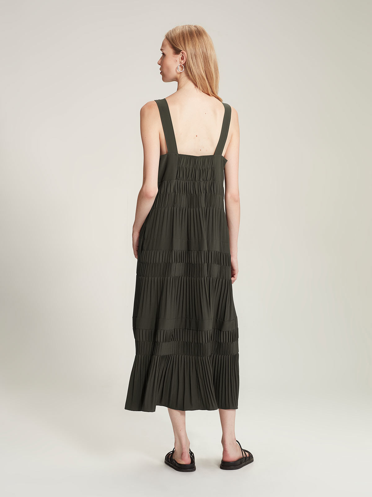 Javier Pleat Dress