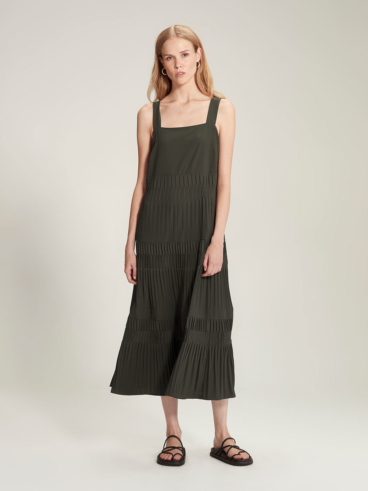 Javier Pleat Dress