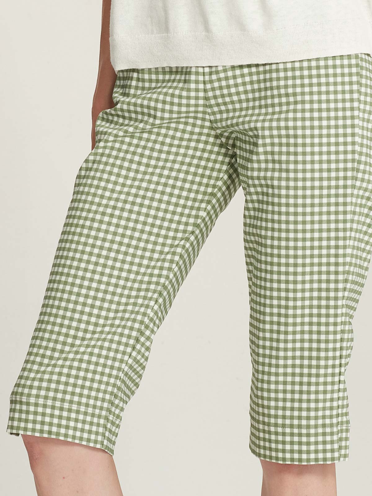 Gingham Pedal Pusher