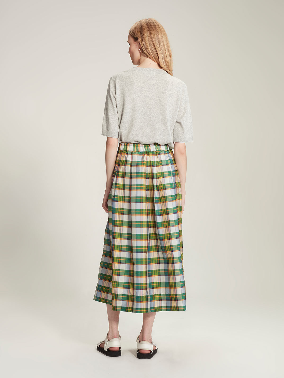 Liliana Check Skirt