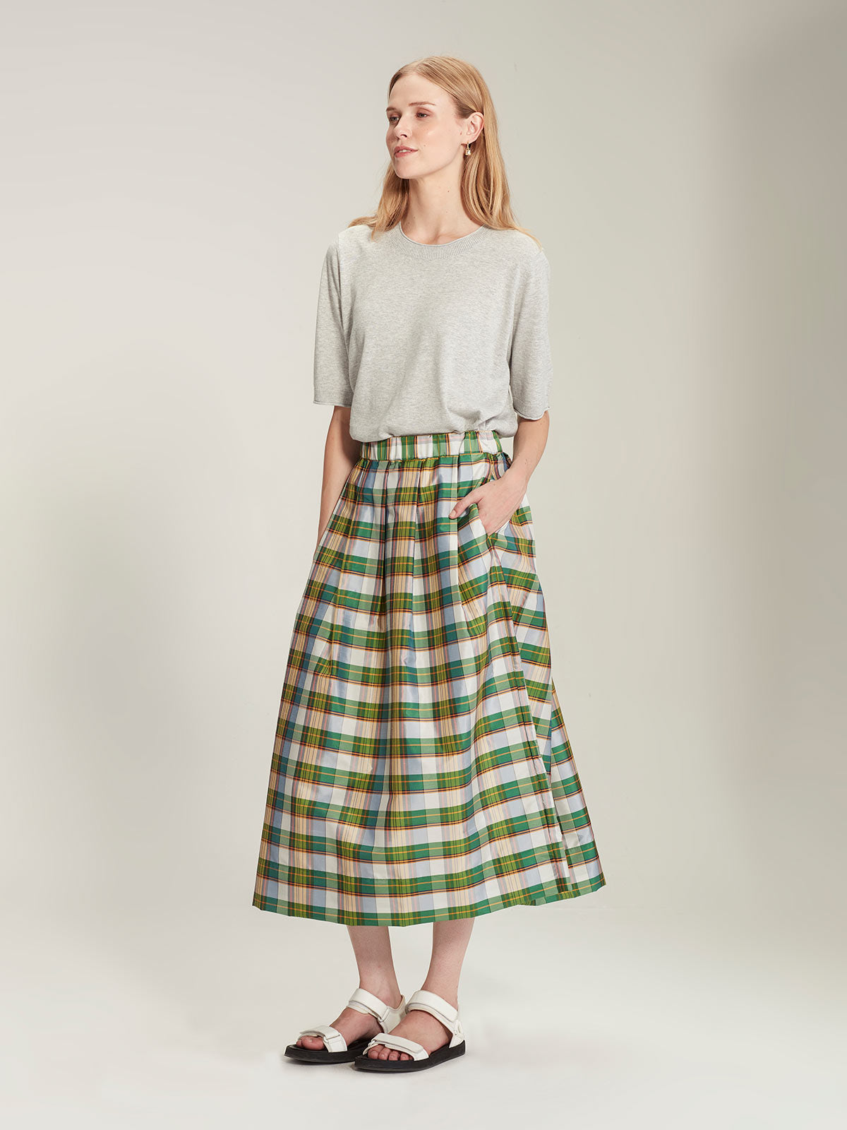 Liliana Check Skirt