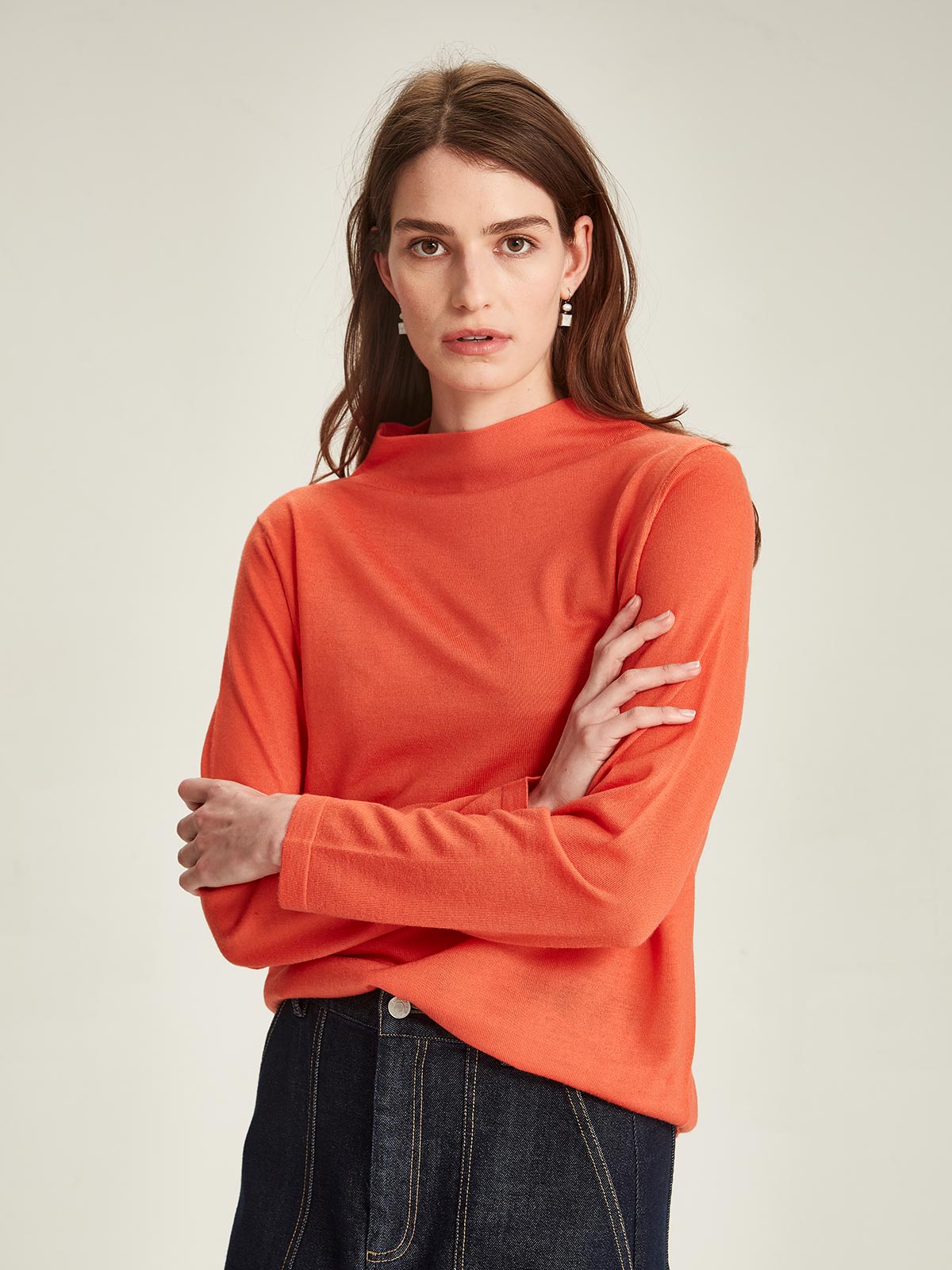 Vardo Merino Funnel Neck