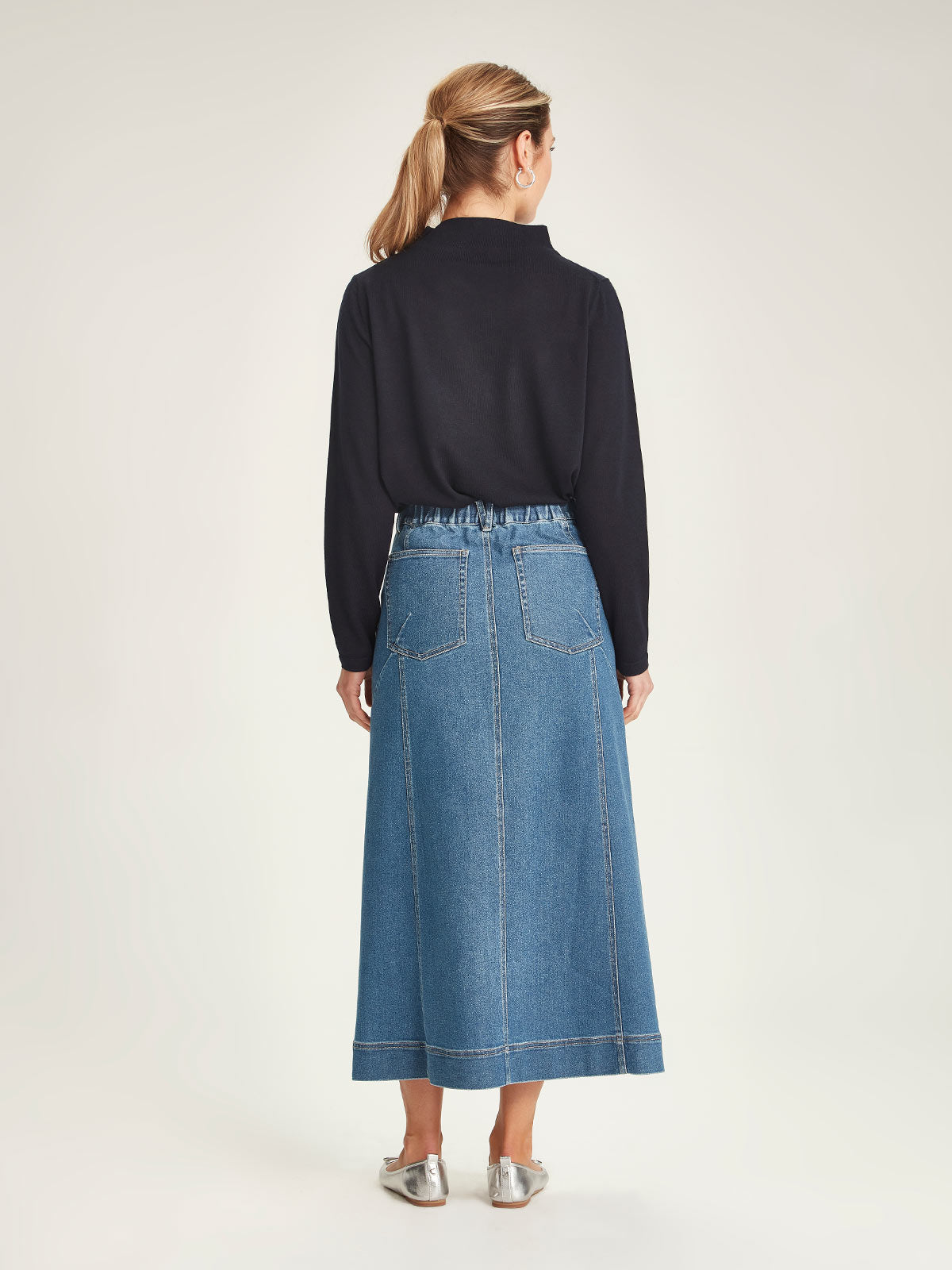 Harper Denim Skirt