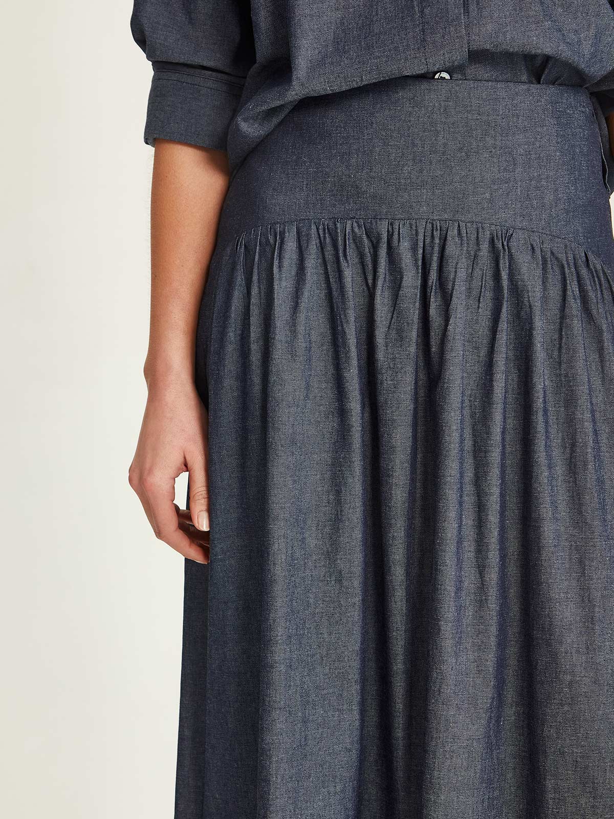 Lori Chambray Skirt