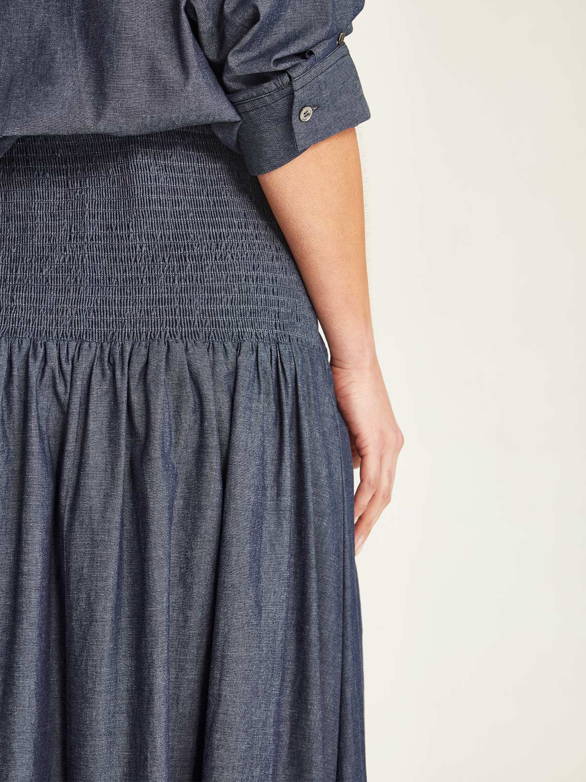 Lori Chambray Skirt