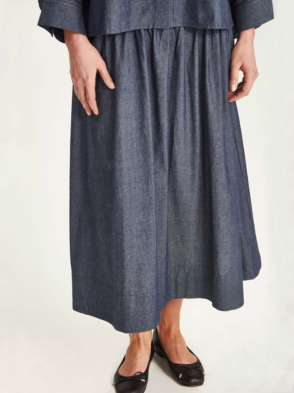 Lori Chambray Skirt