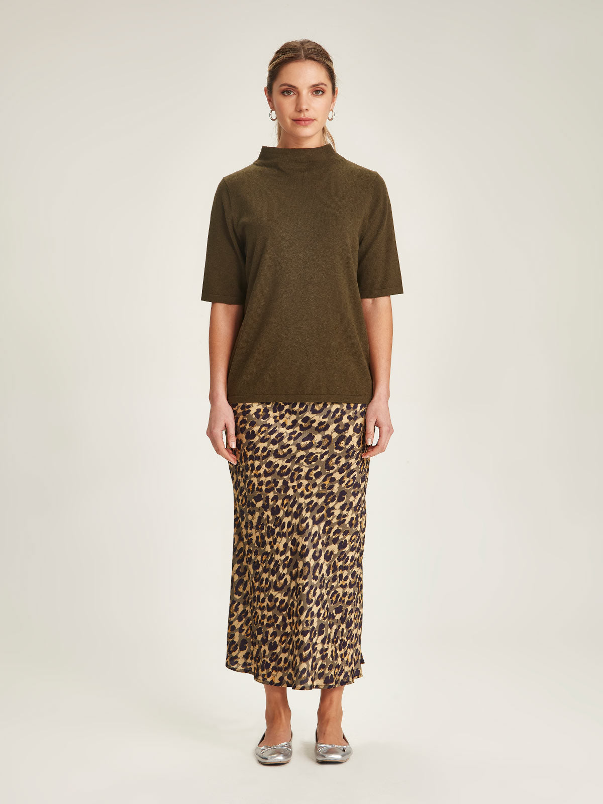 Bella Leopard Skirt