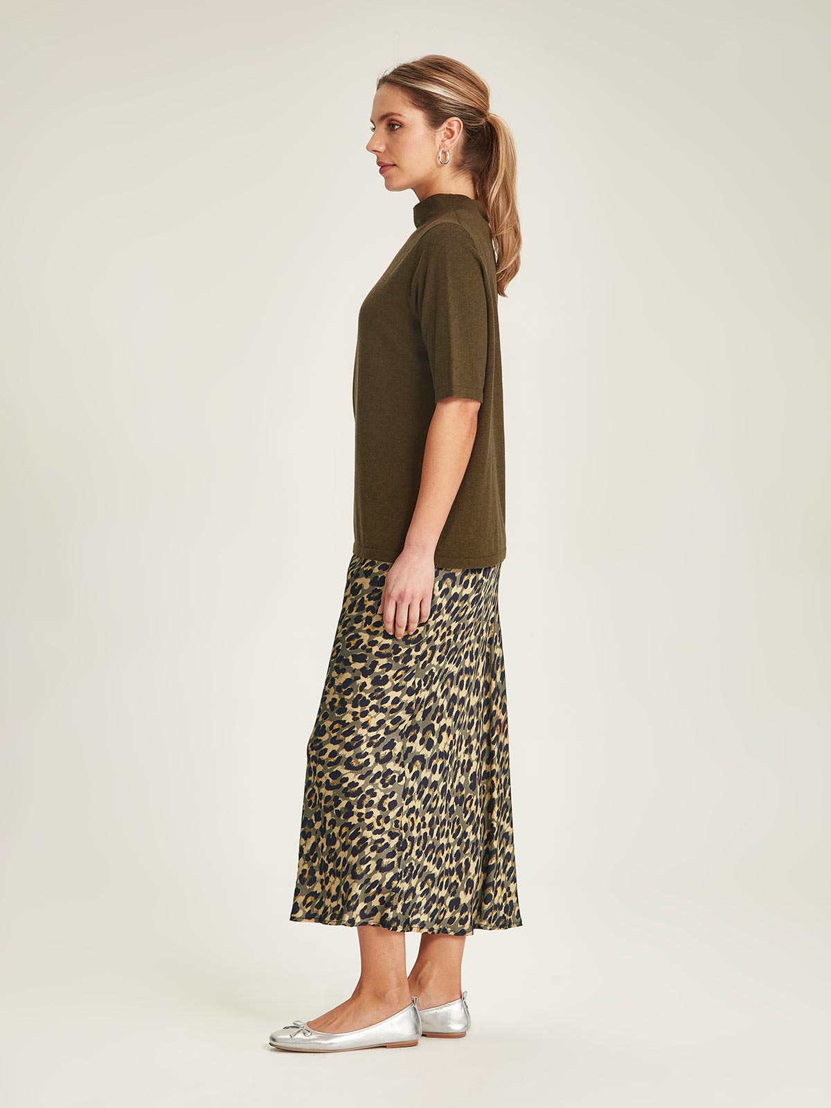 Bella Leopard Skirt