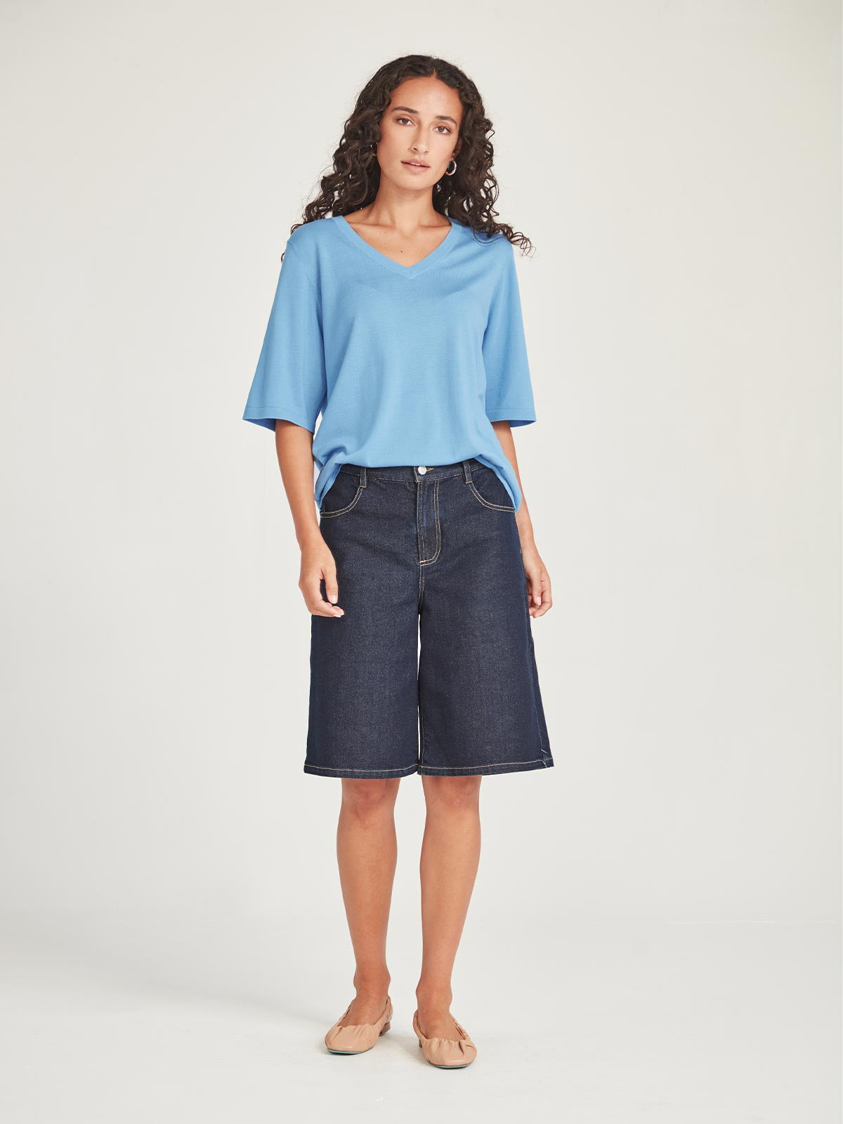 Bethany Denim Short