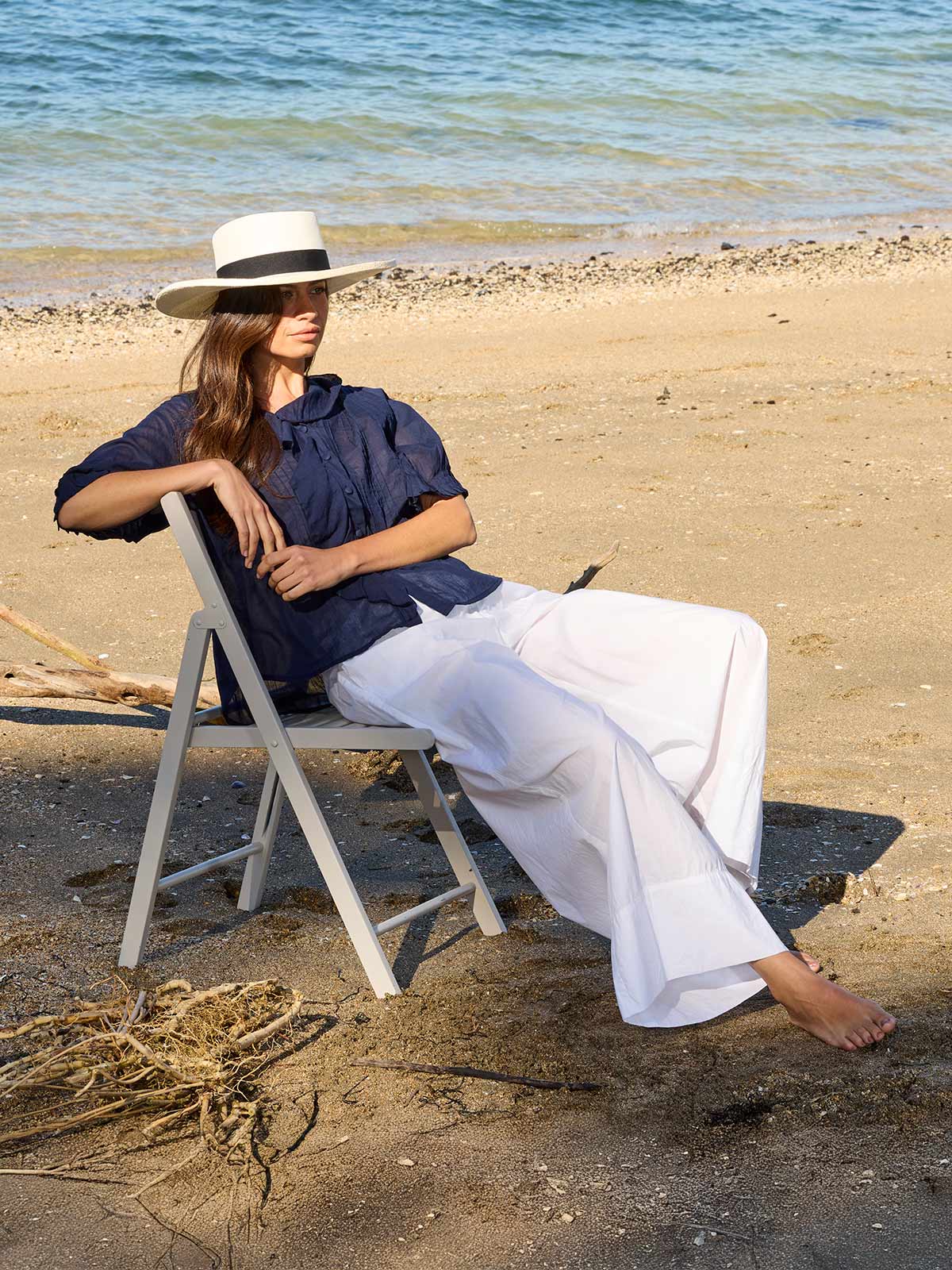 Elodie Ruffle Blouse