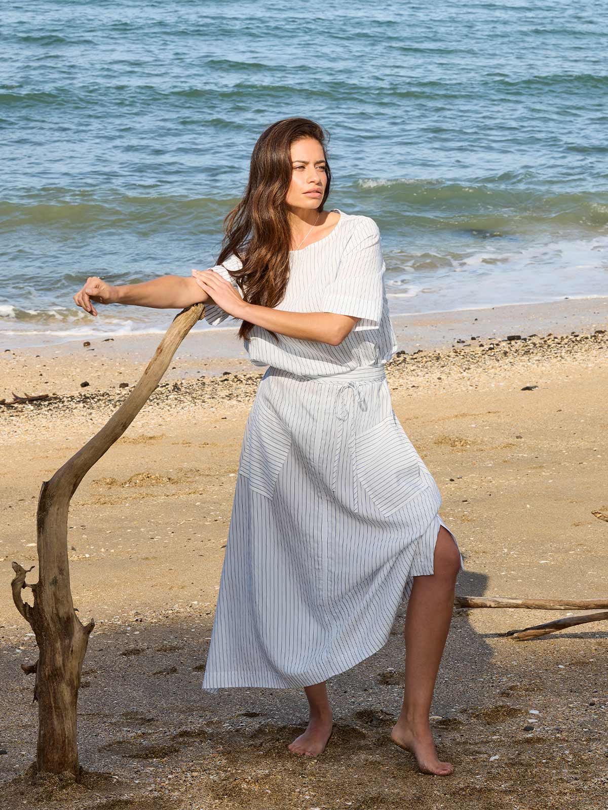 Cameron Stripe Skirt