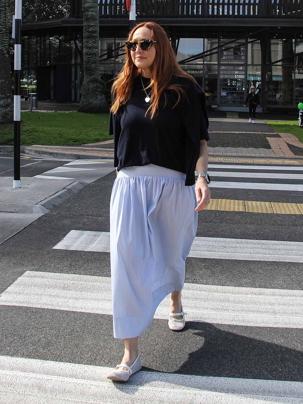 Lori Stripe Skirt