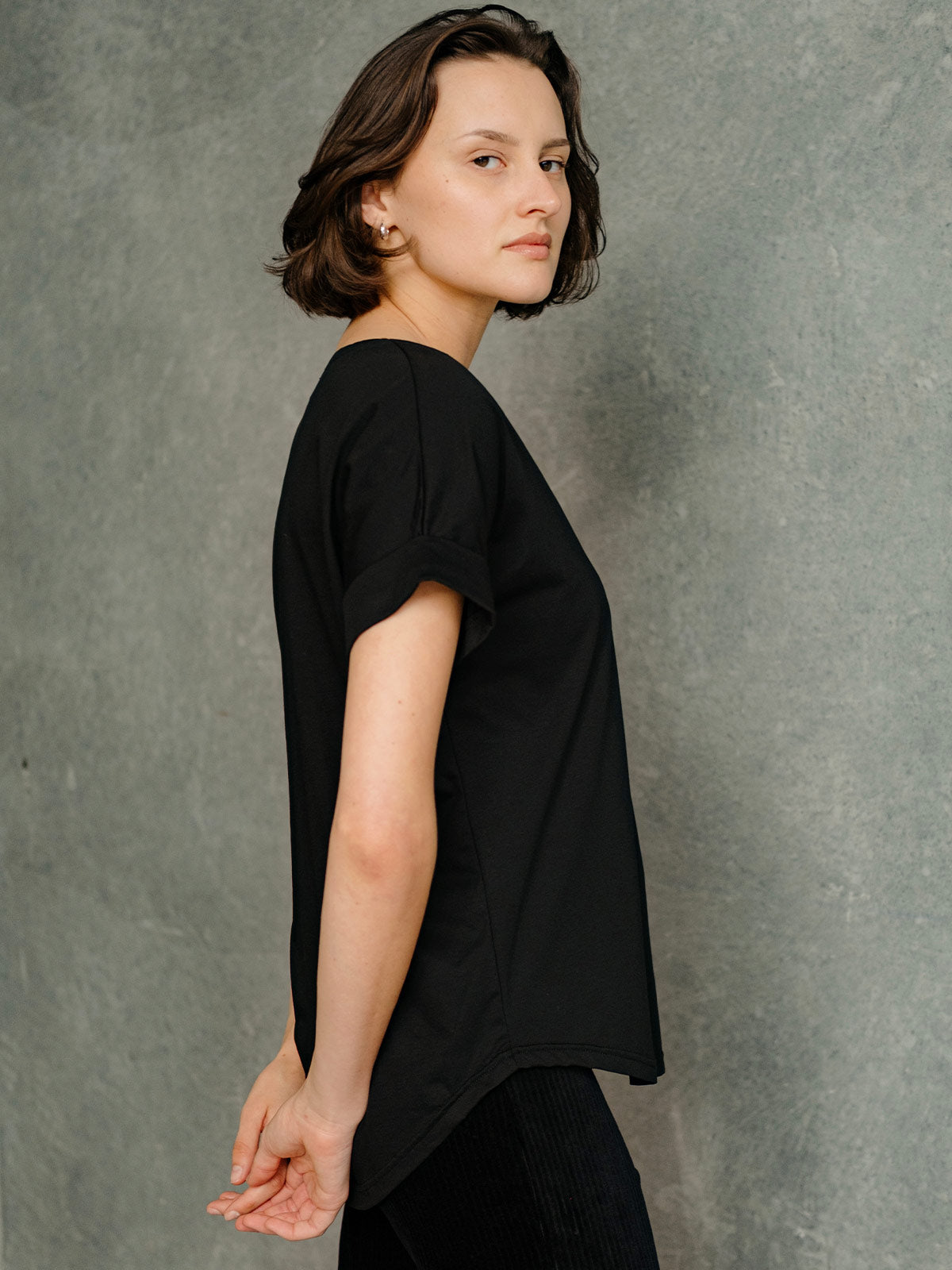 Quincey V Neck Tee