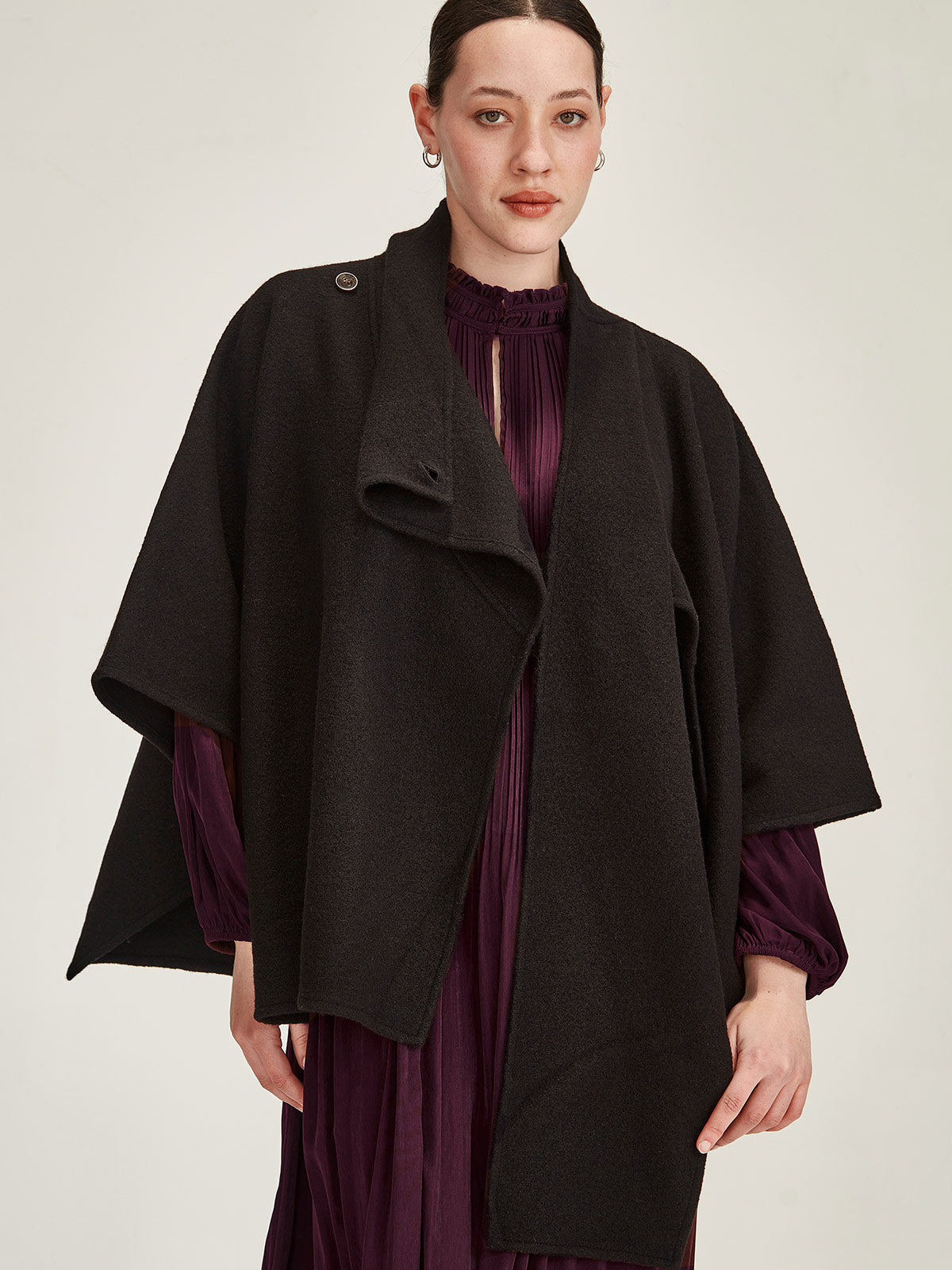 Tilly Wool Cape