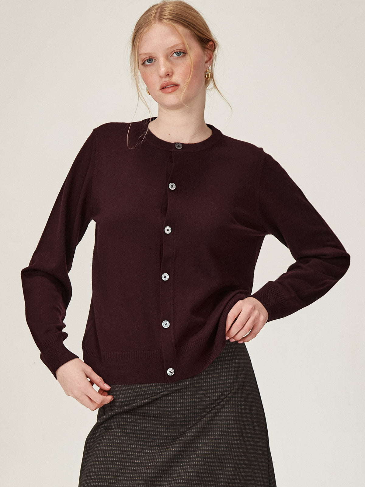 Felicity Merino Cardigan