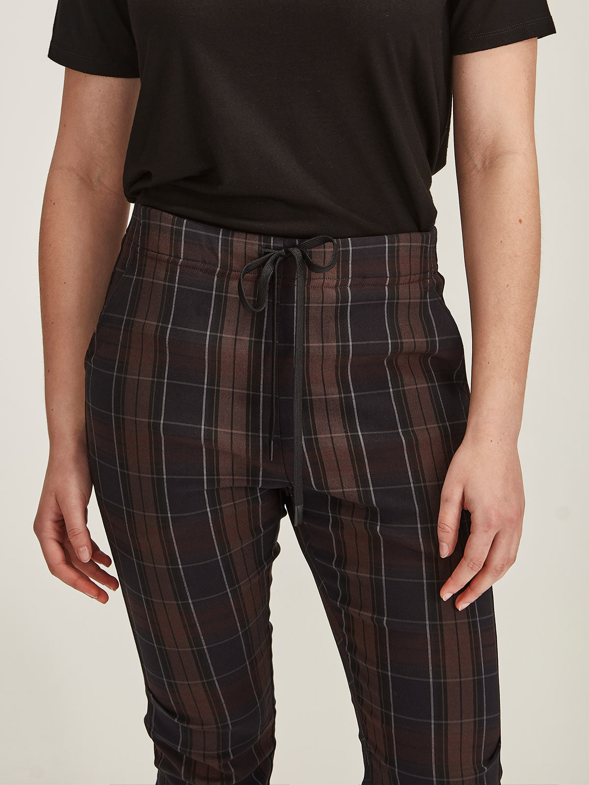 Plaid Emily Jogger