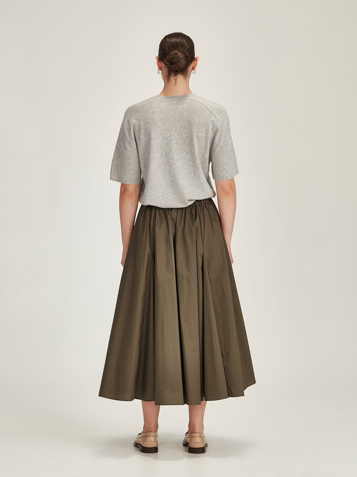 Zaiya Godet Skirt