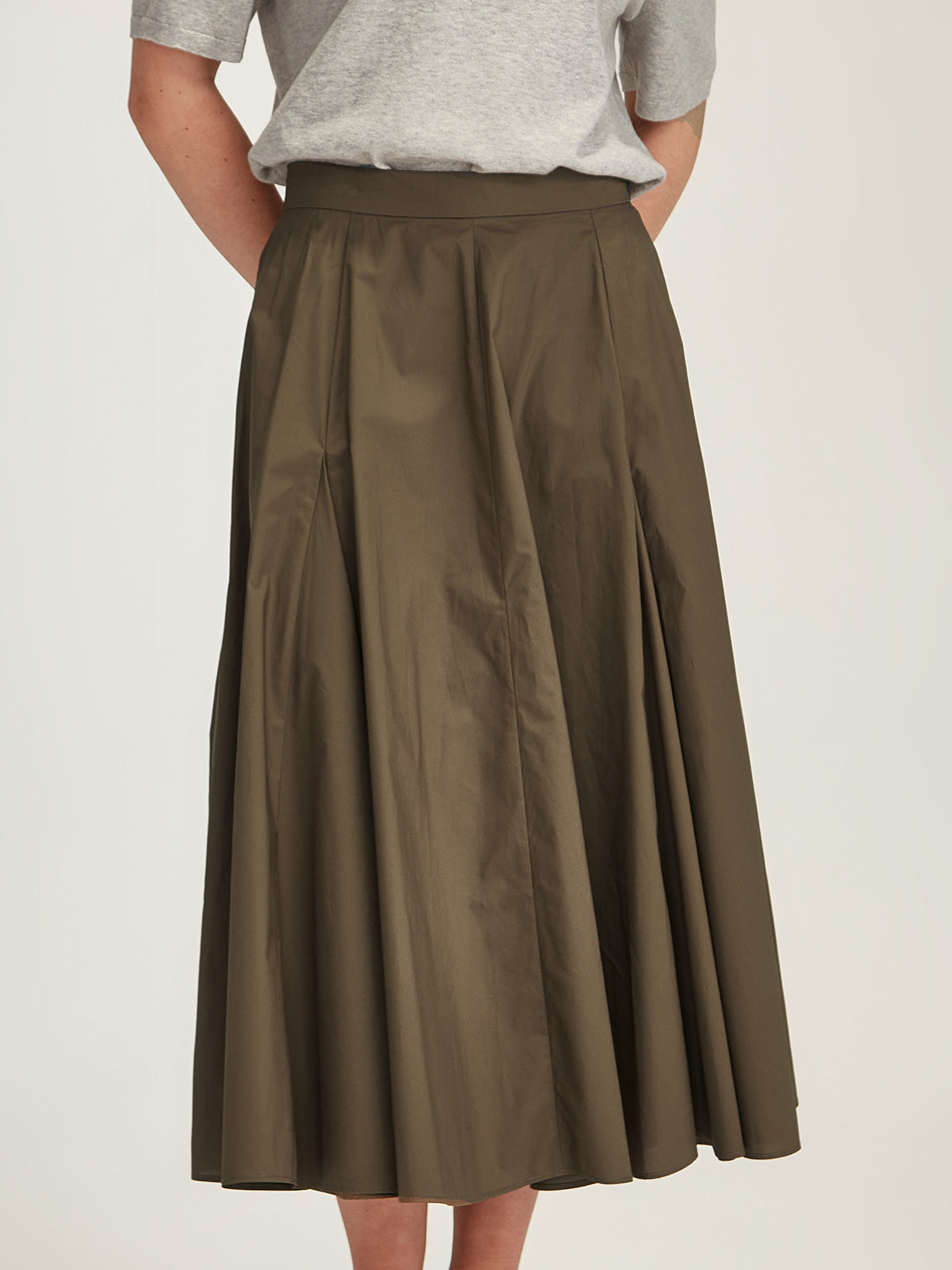 Zaiya Godet Skirt