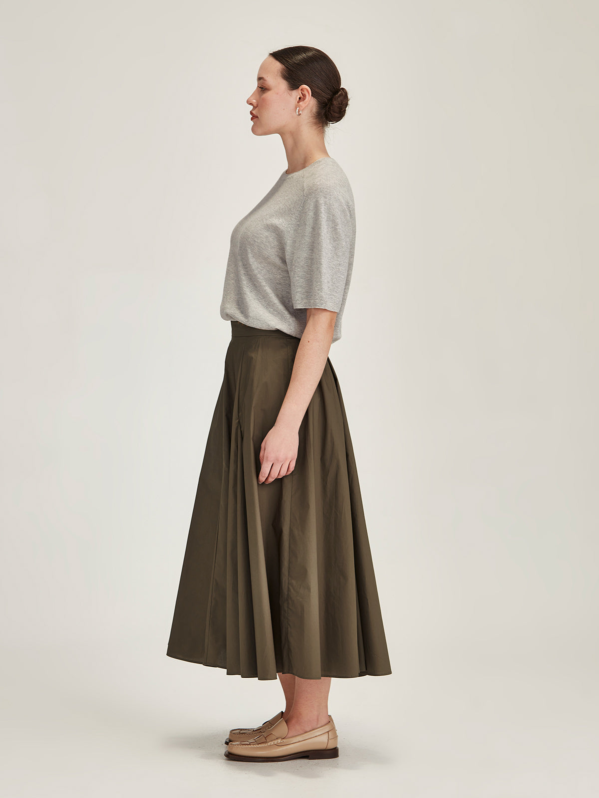 Zaiya Godet Skirt