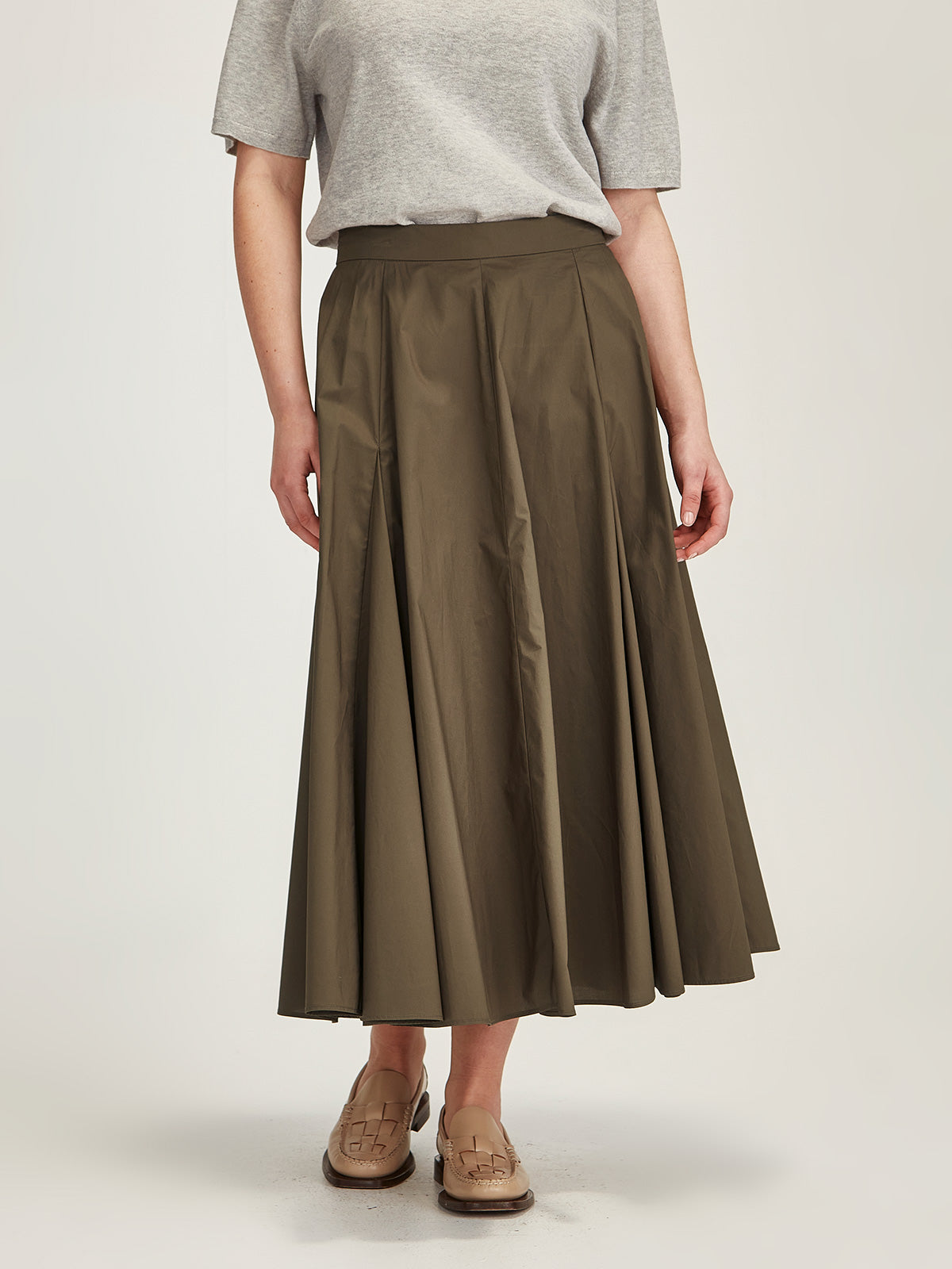 Zaiya Godet Skirt