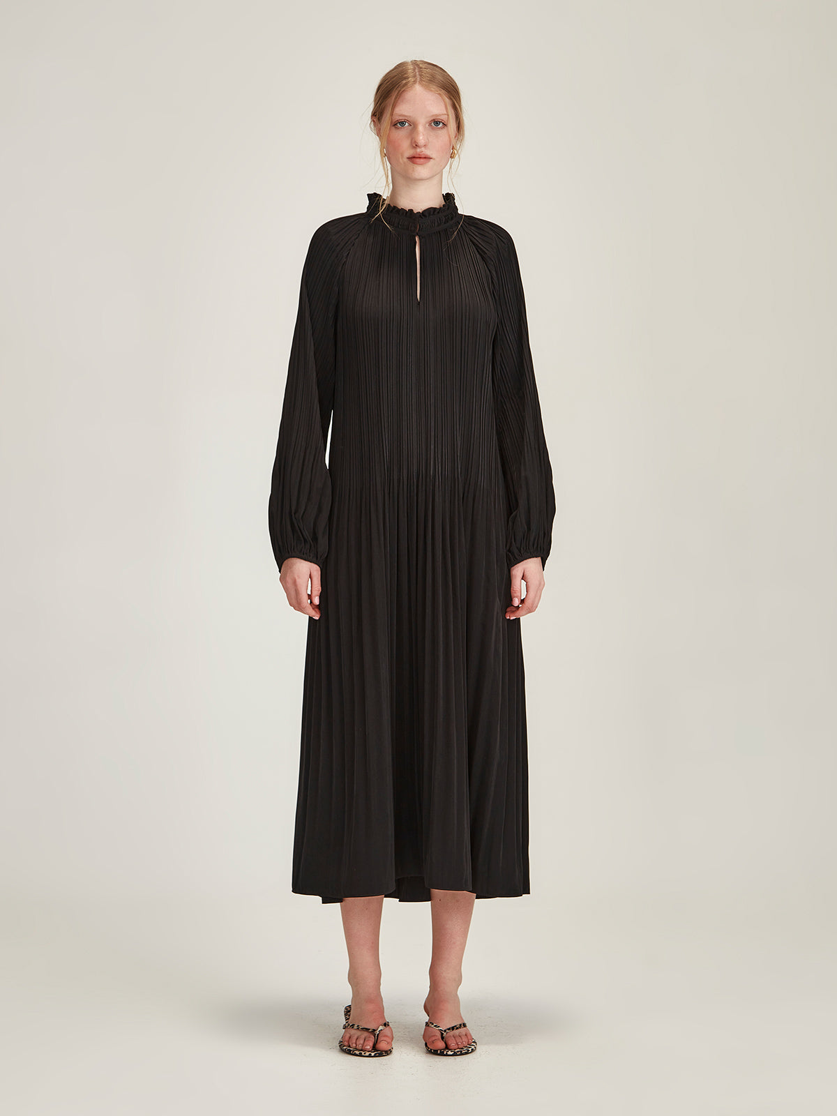 Jojo Pleat Dress