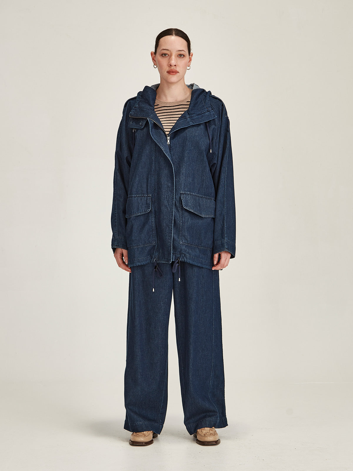 Dover Denim Parka