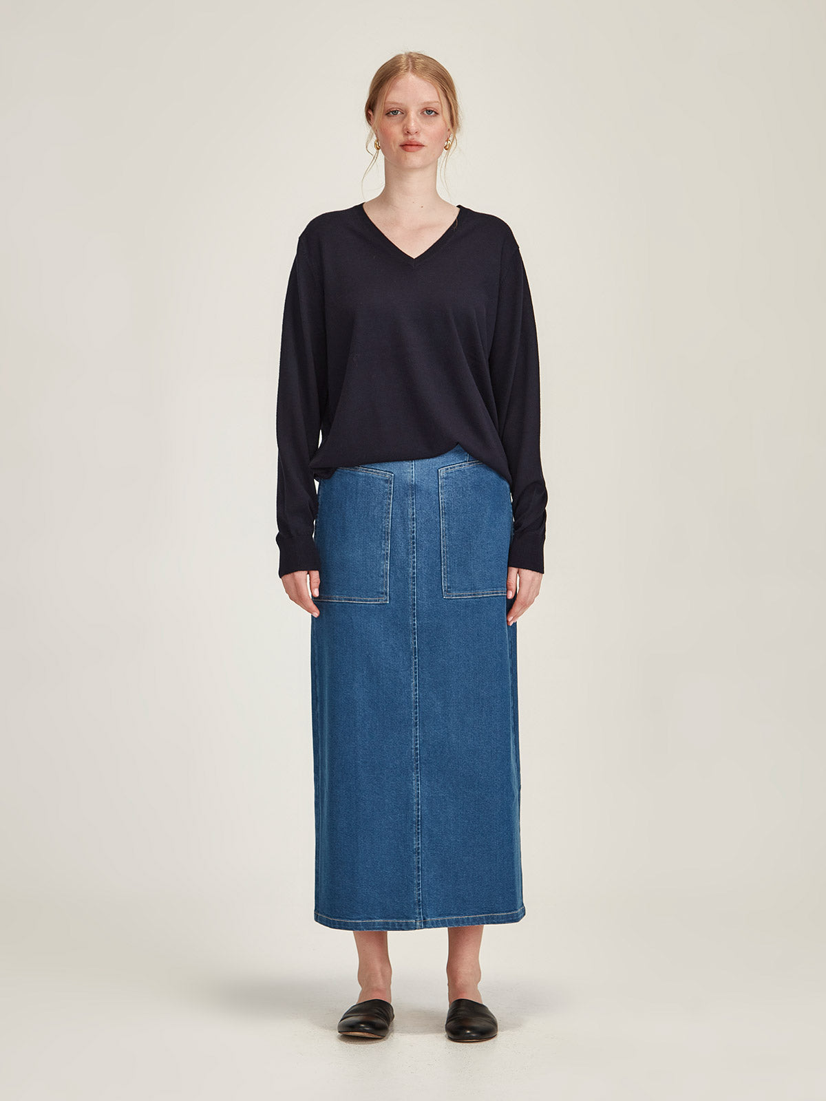 Martine Denim Skirt