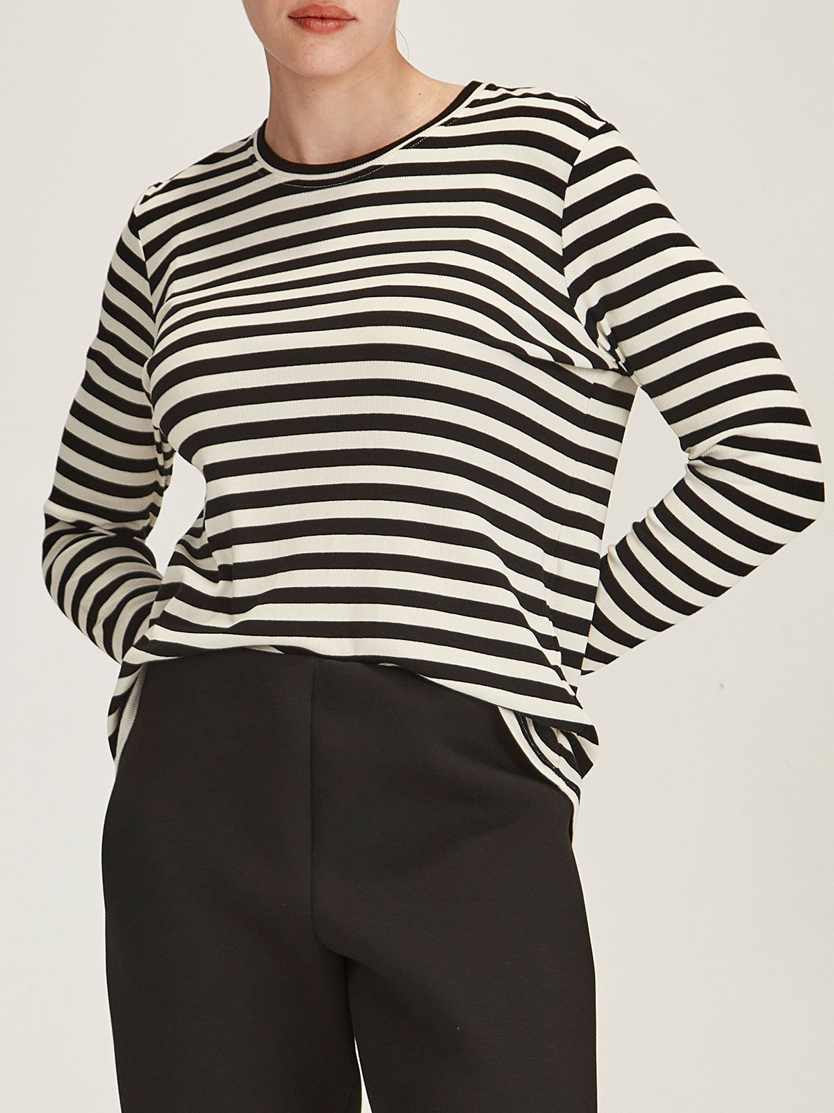 Gia L/S Stripe Top
