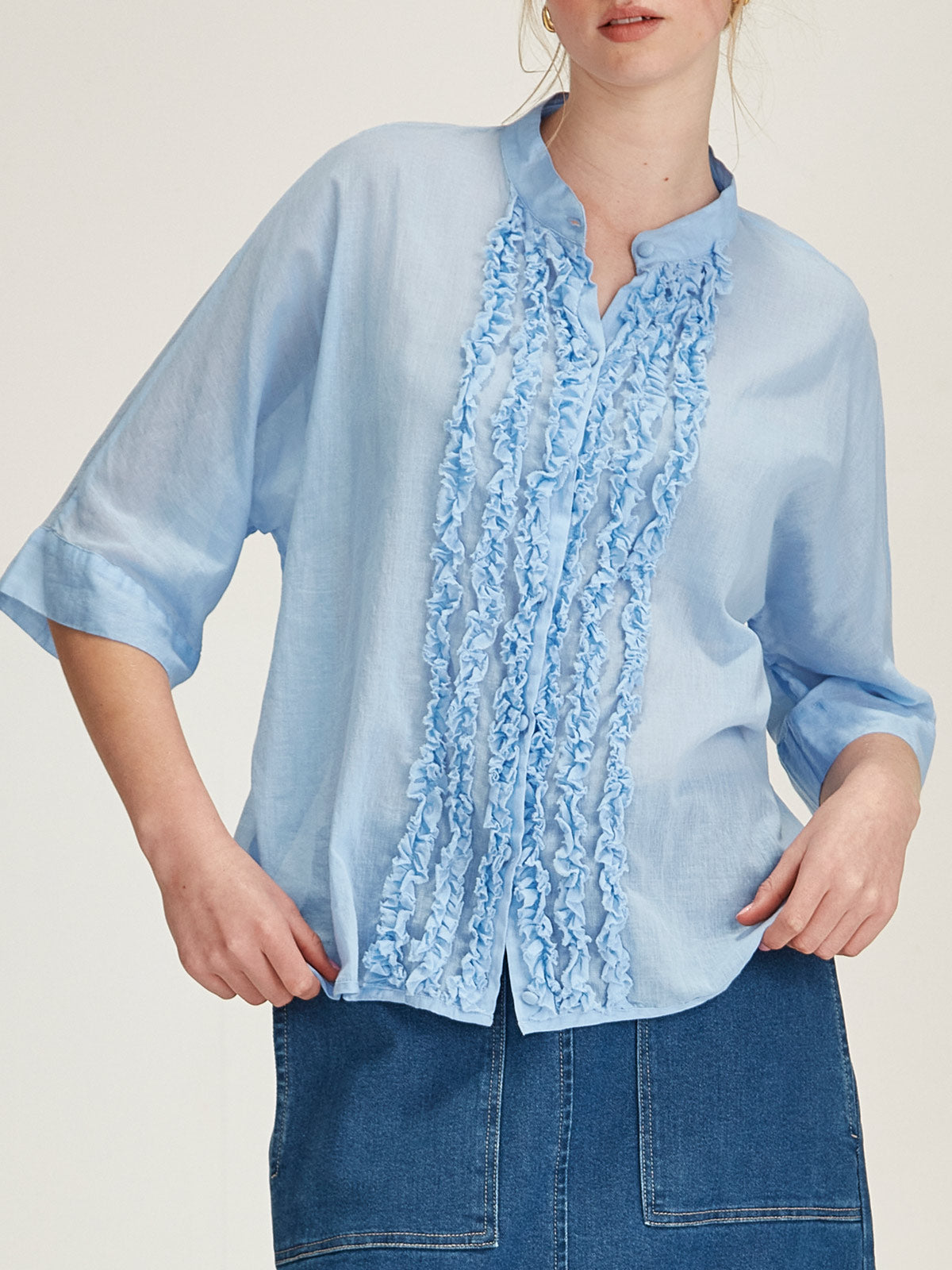 Sasha Ruffle Blouse
